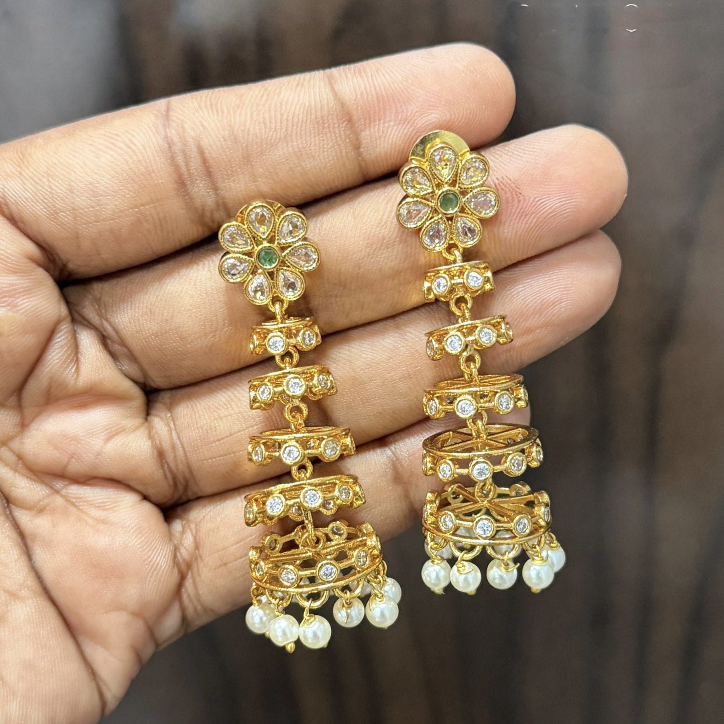 Spiral earrings