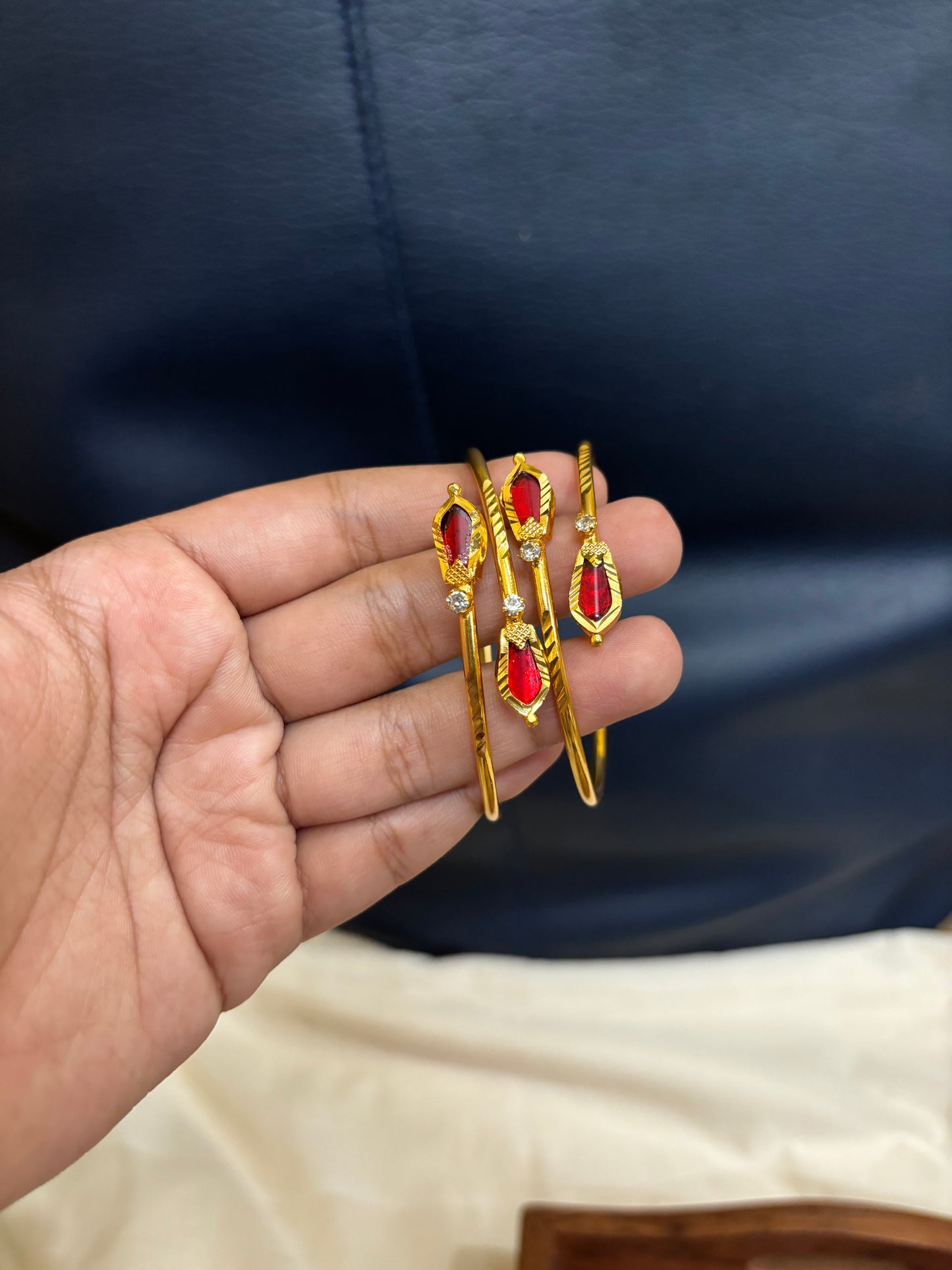 Palakka adjustable bangle