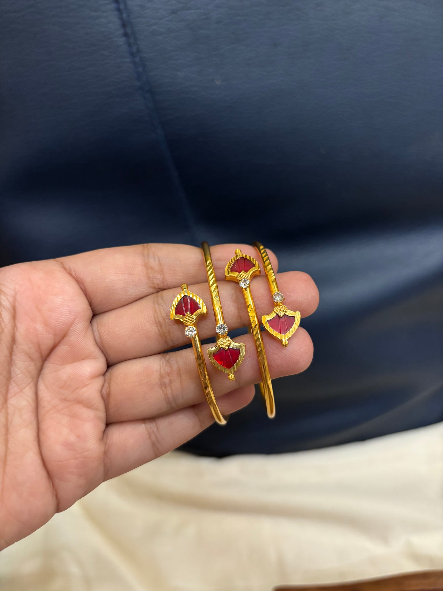 Palakka adjustable bangle