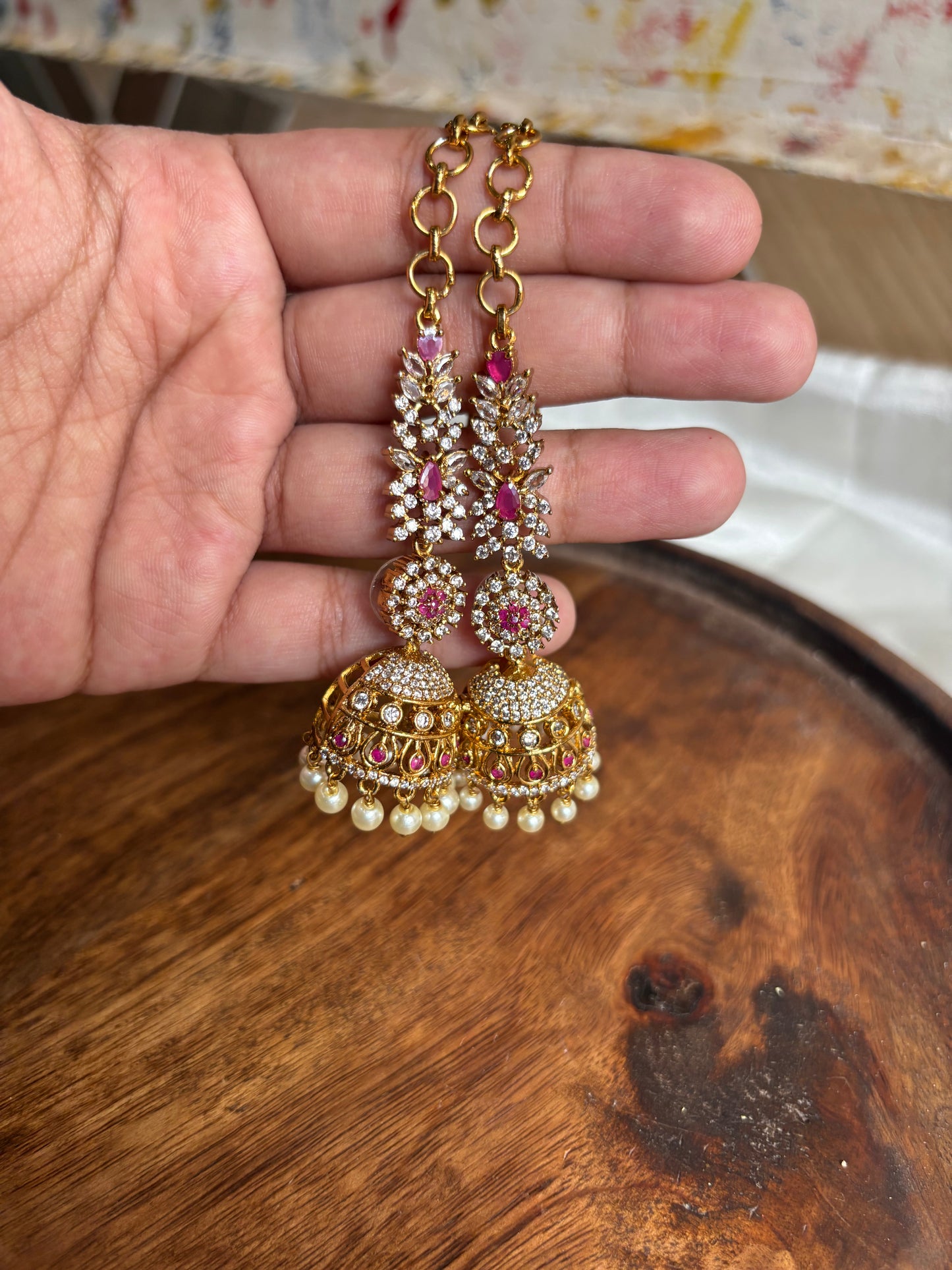 Jhumka with maatal