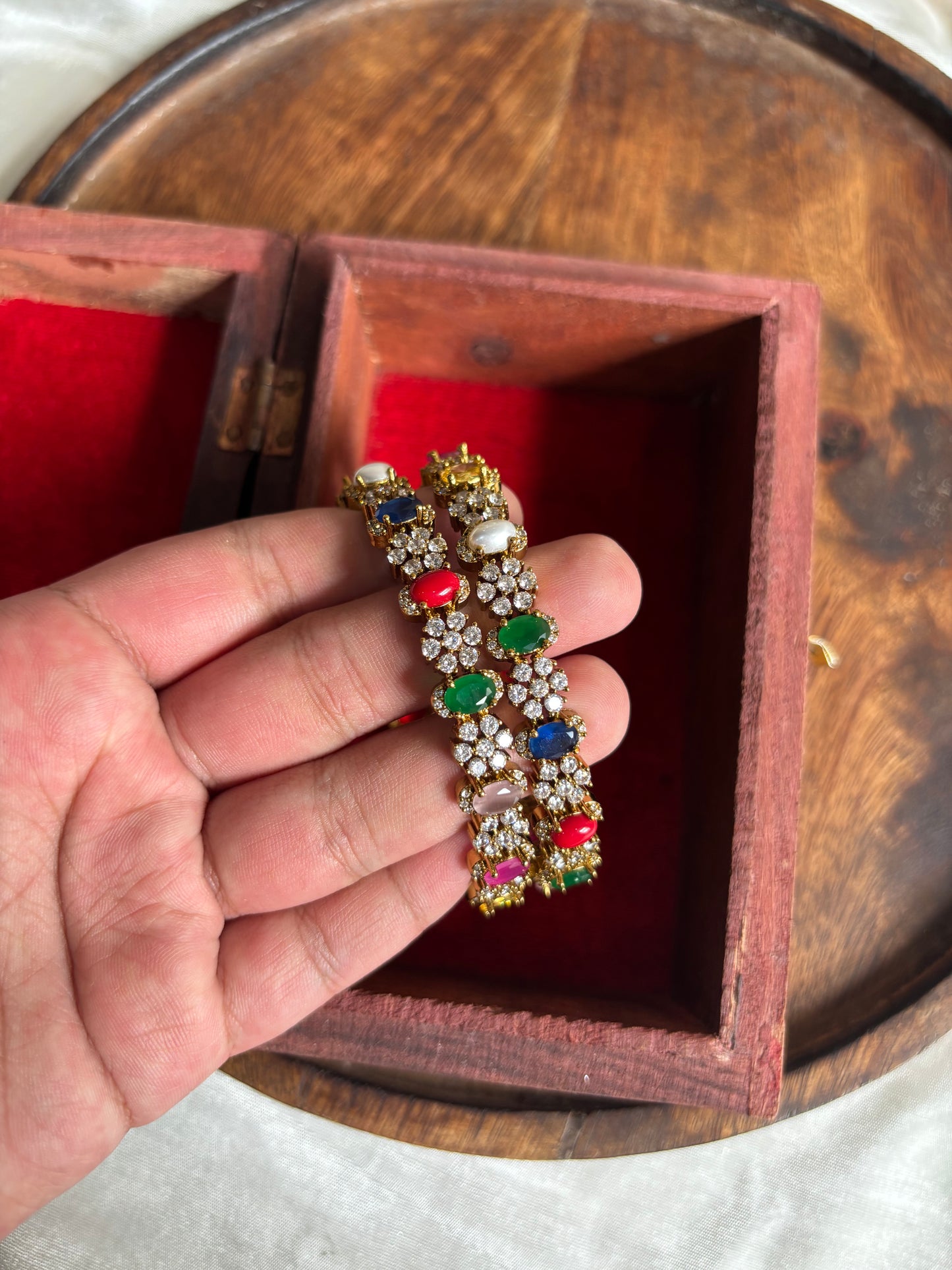 Ad navarathna Bangle