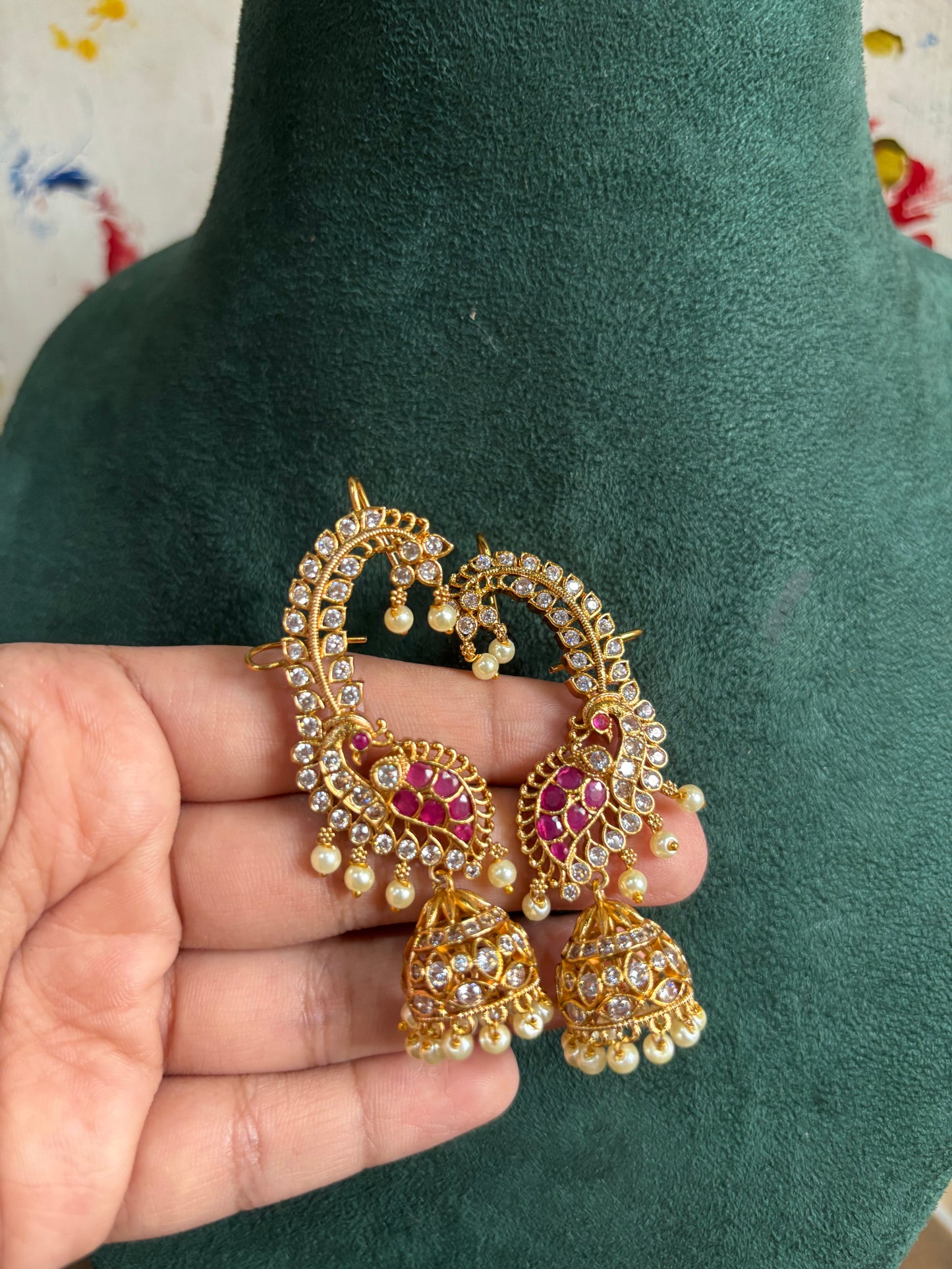 Cuff earrings