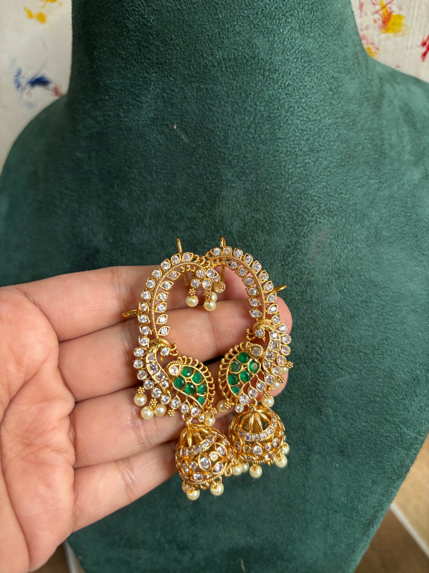 Cuff earrings