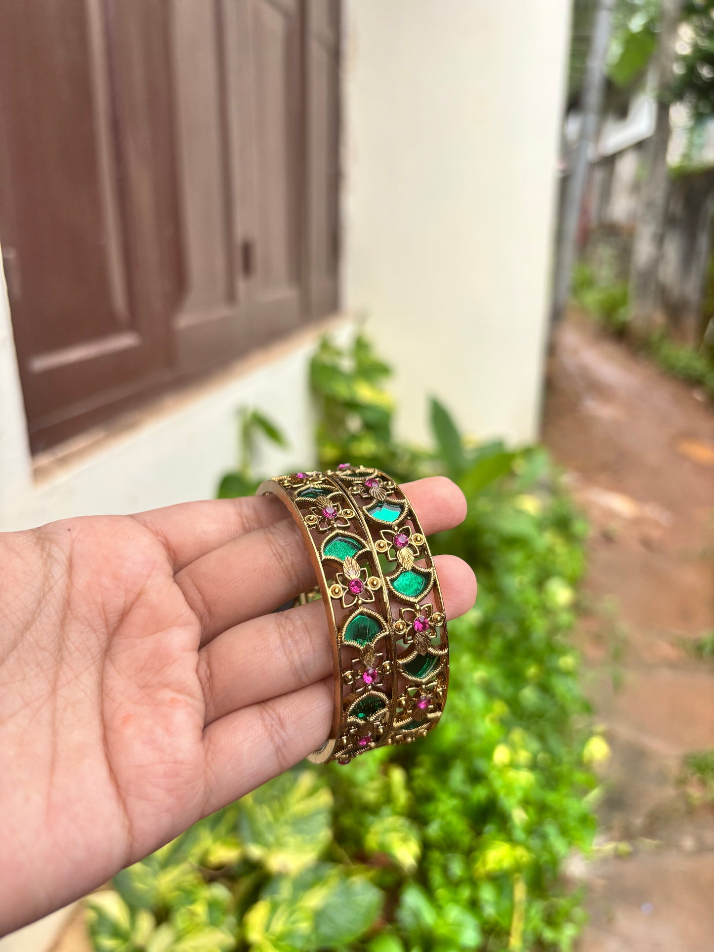 Mirror bangles