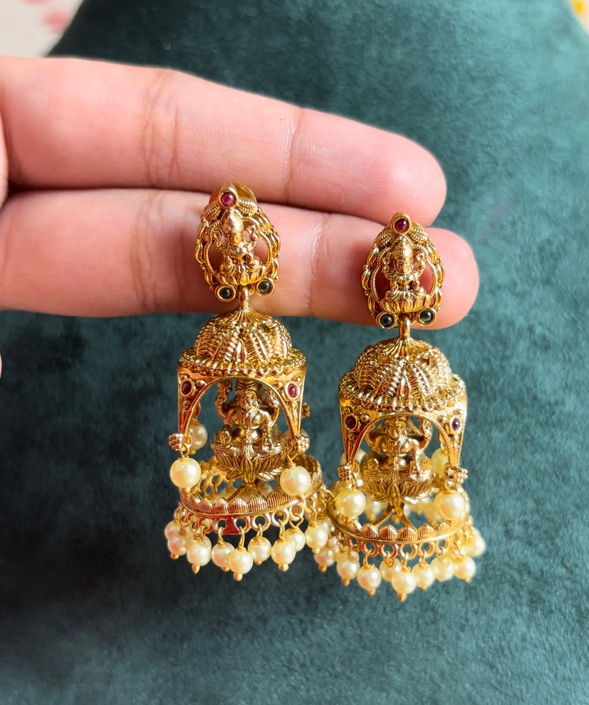 Bridal jhumkas-17