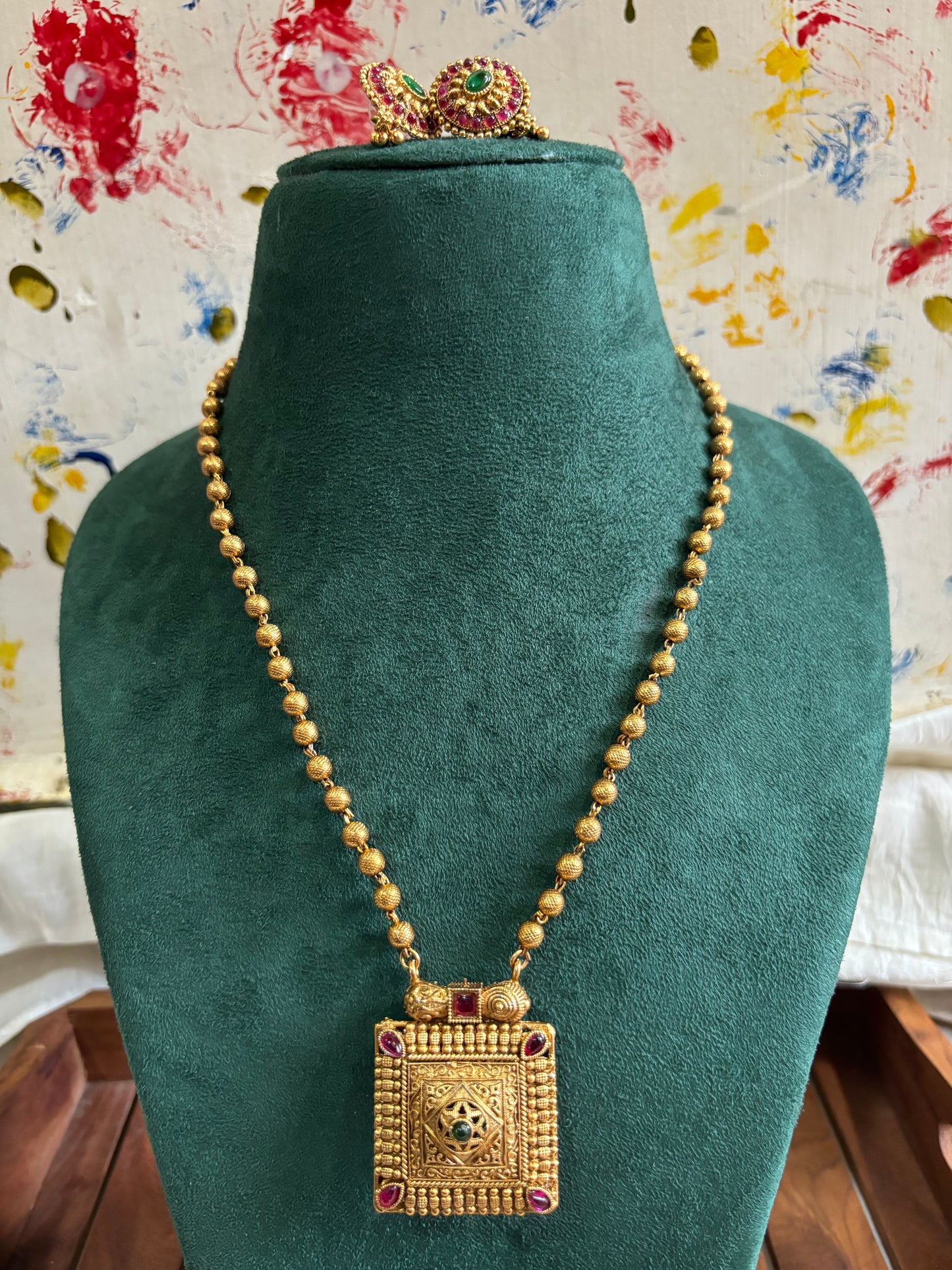 Square pendent set-2