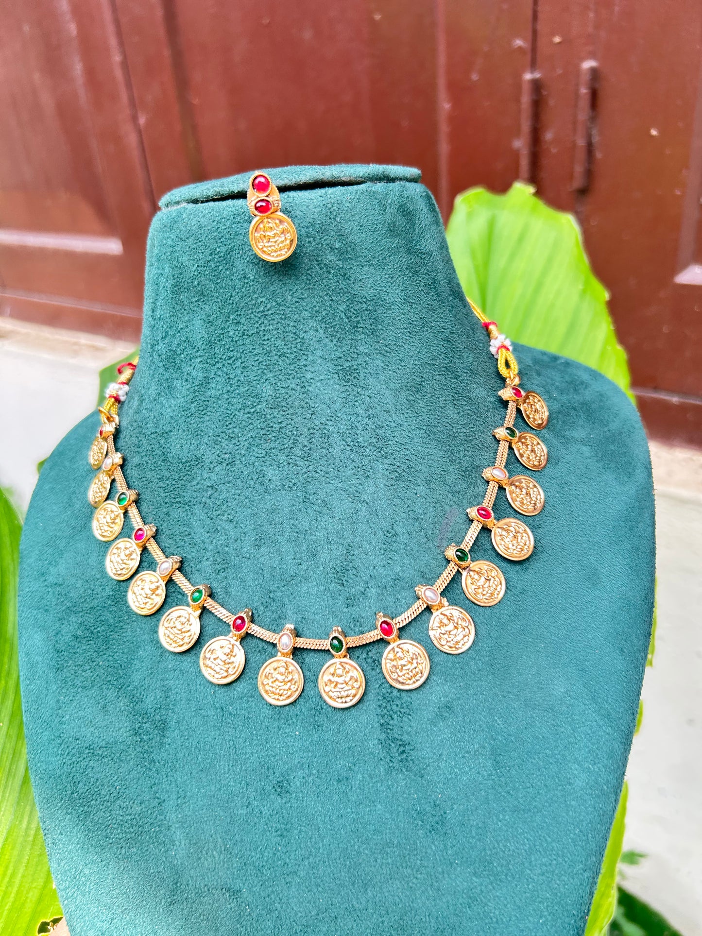 Coin necklace-101