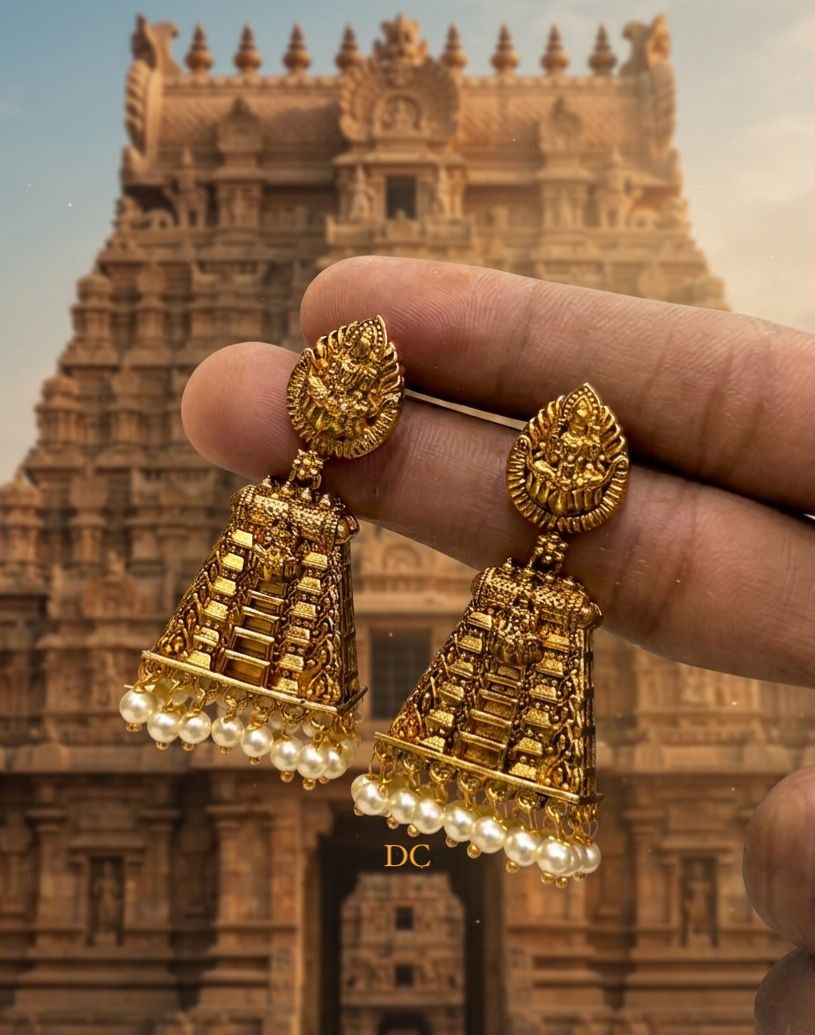 Gopuram earrings