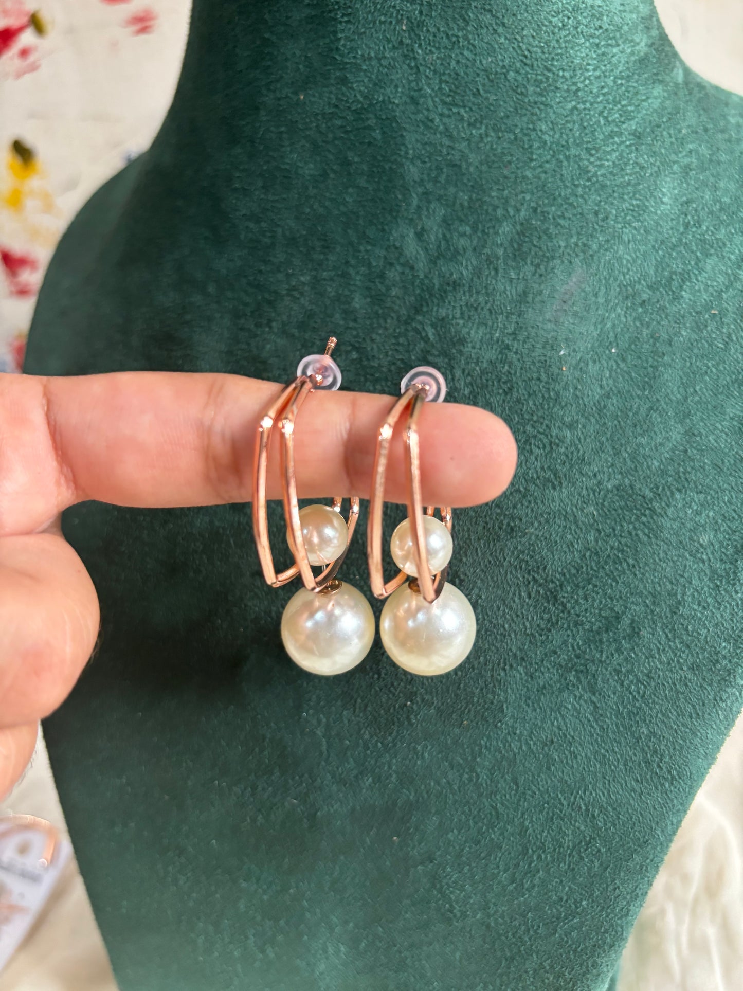Bridal jhumkas