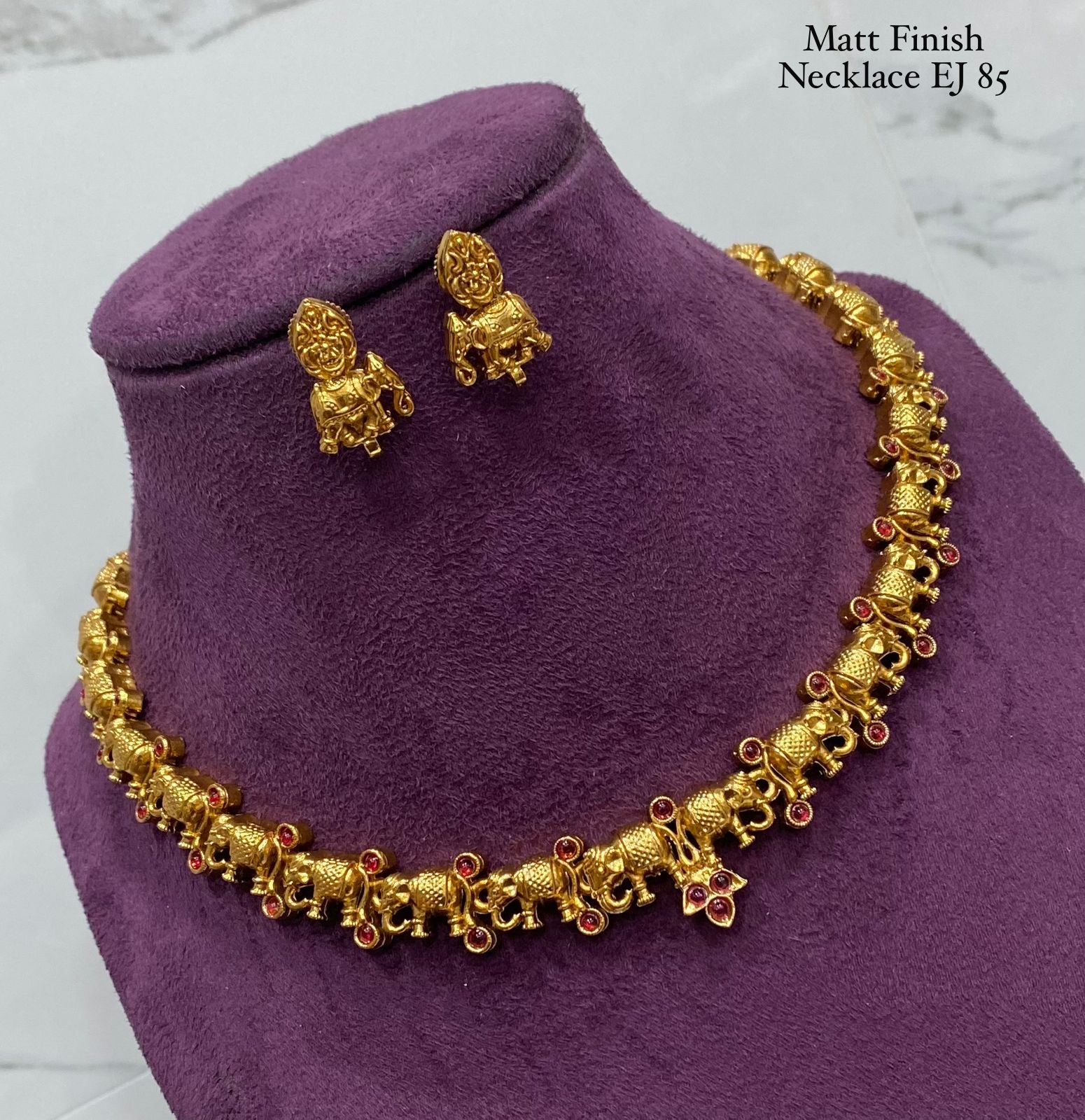 Tusker choker cum necklace