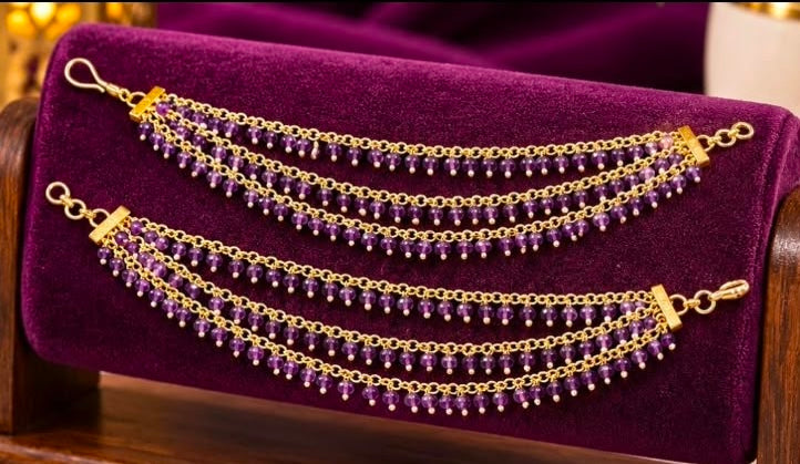 Lavender earchains