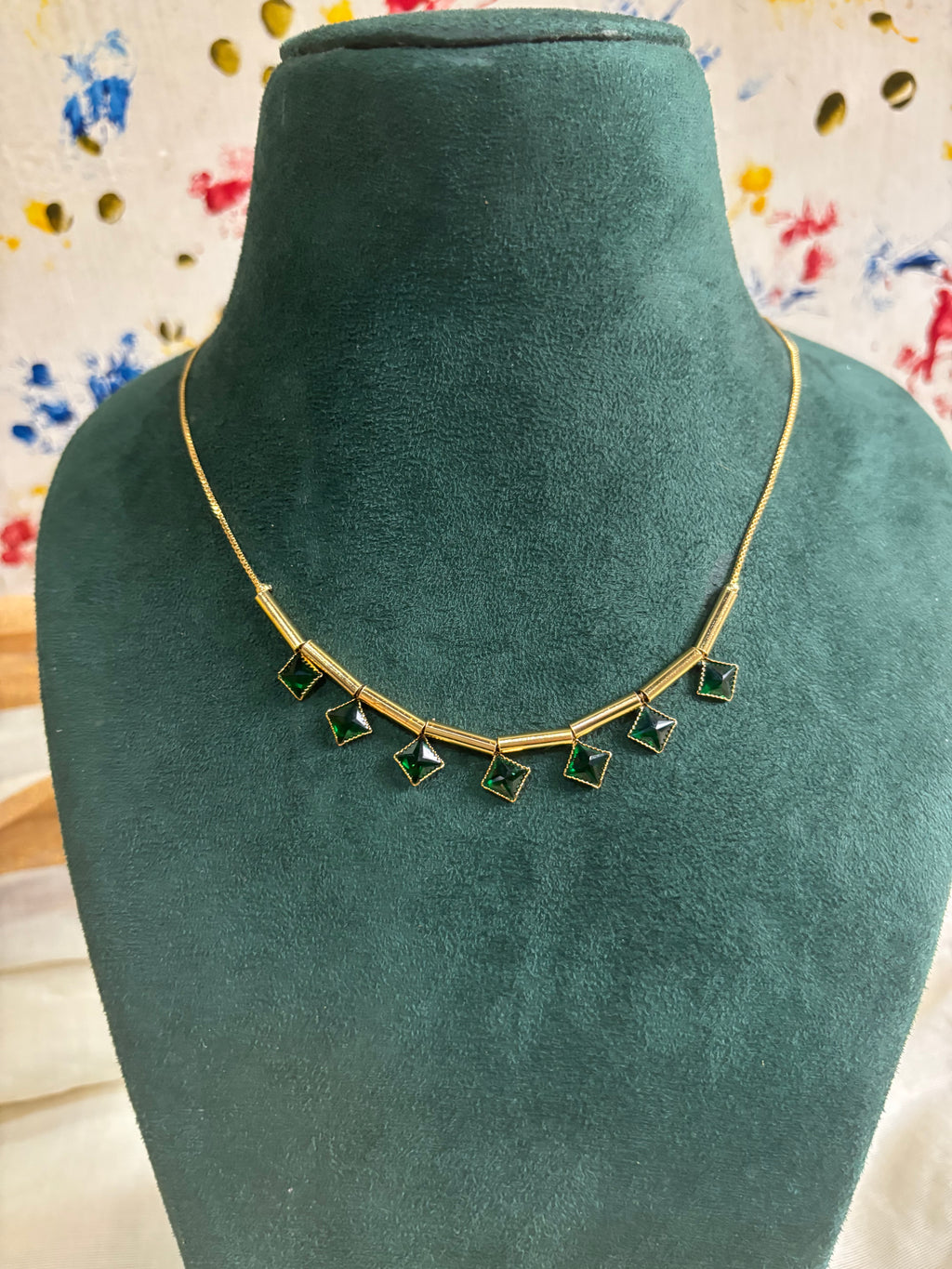 Gold plated chains