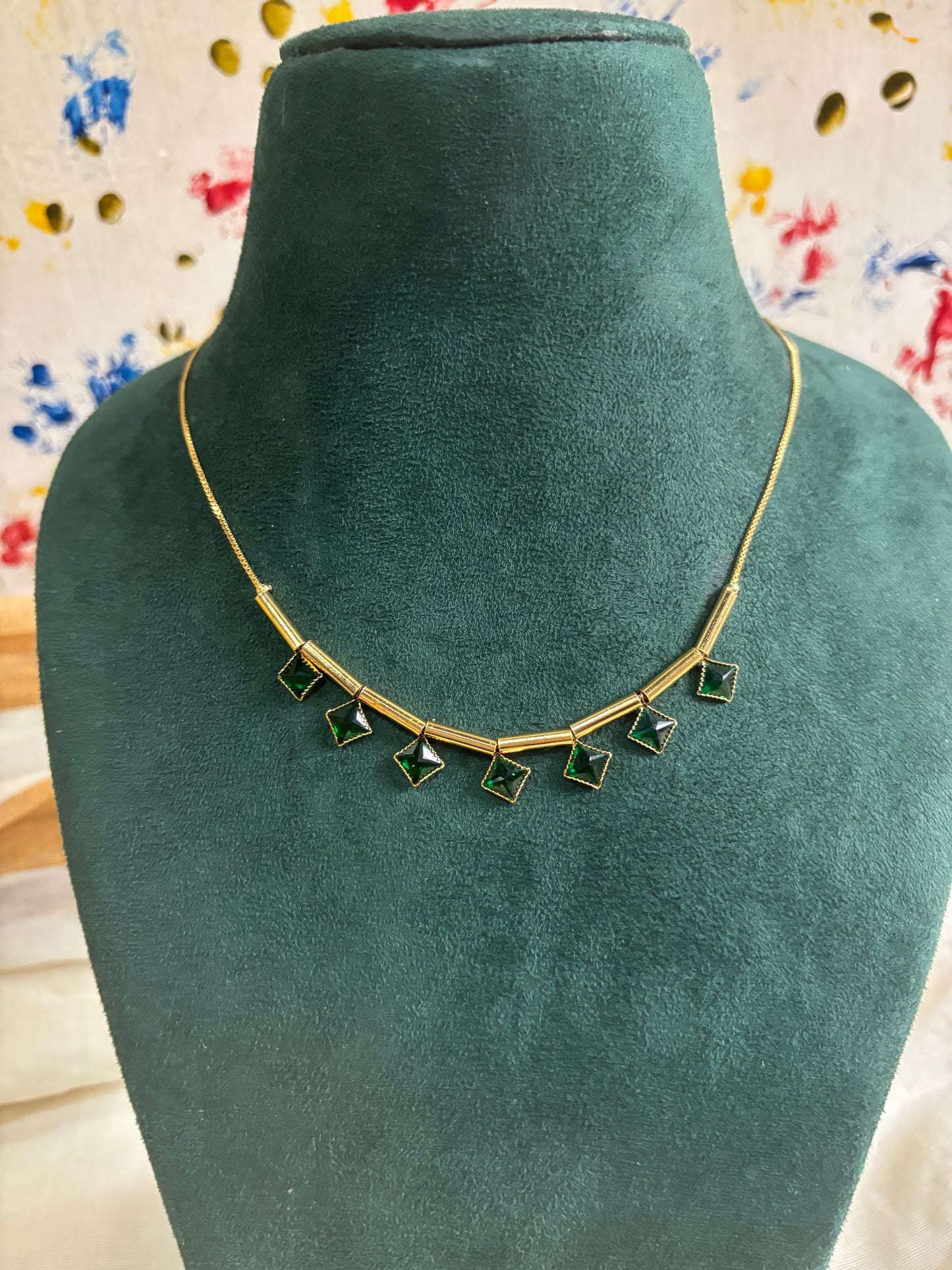 Gold plated chains