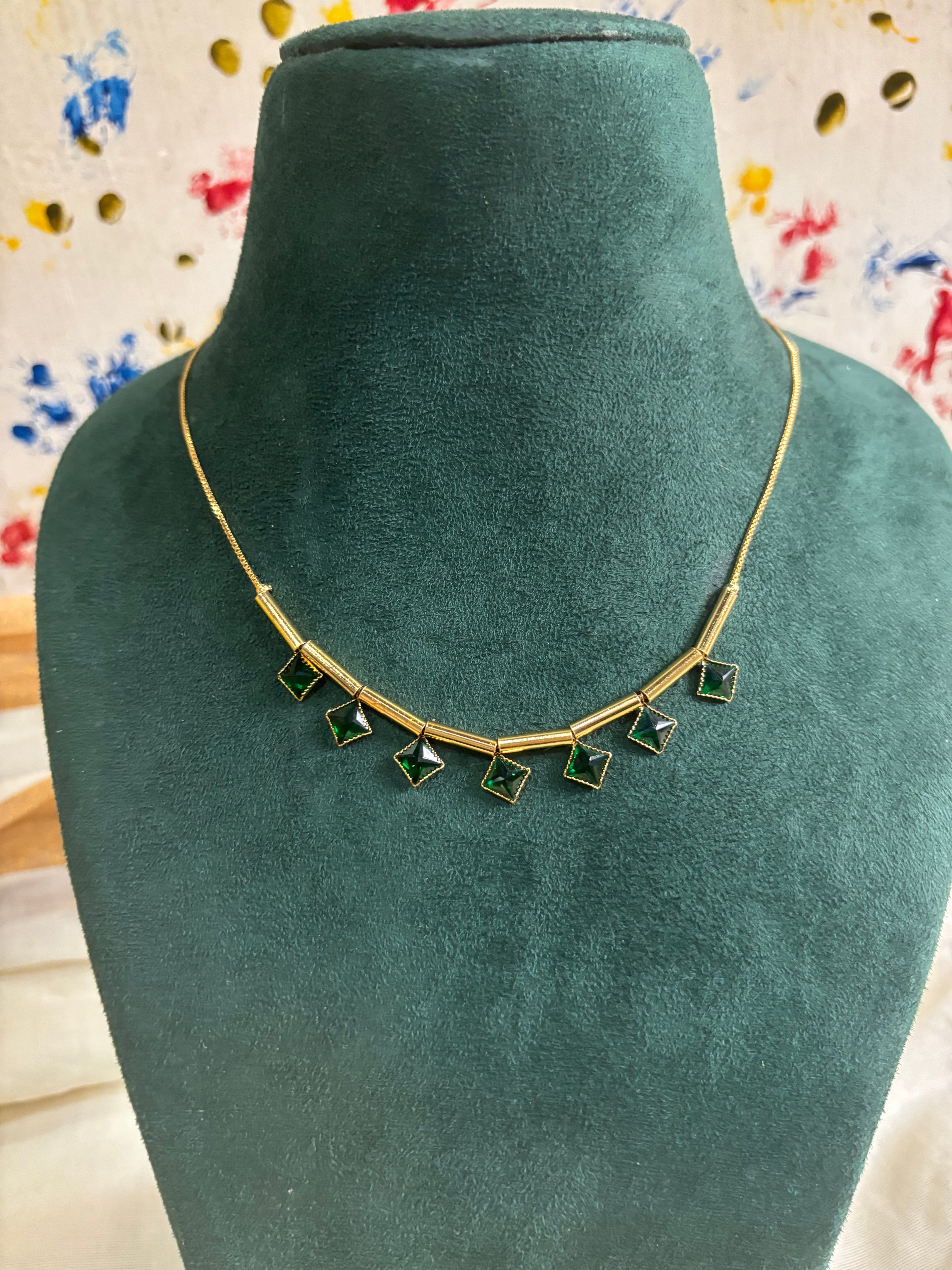 Gold plated chains