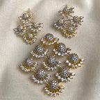 Diamond pendent set