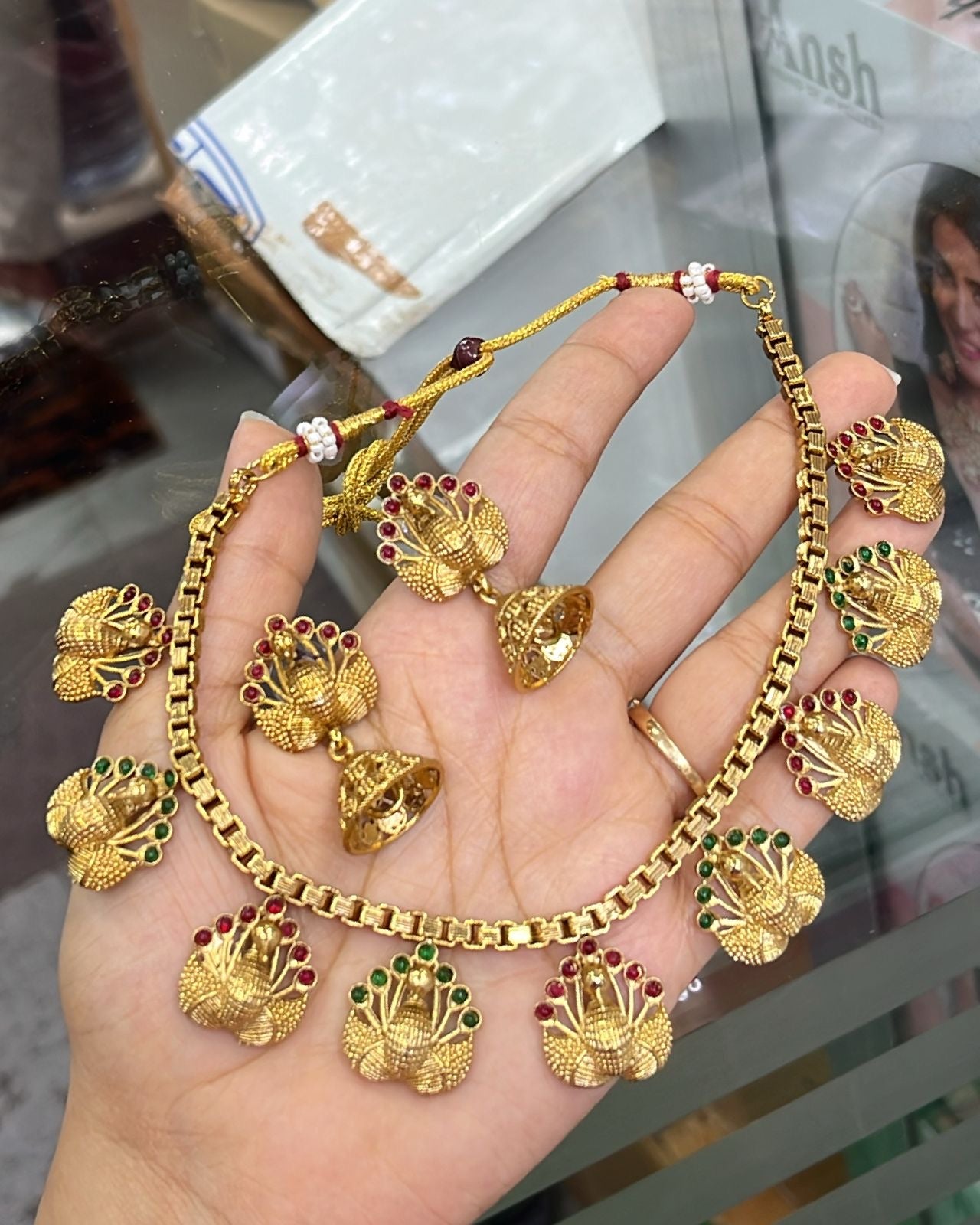 Peacock Necklace