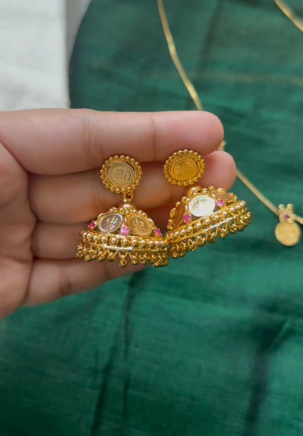 Coin jhumka