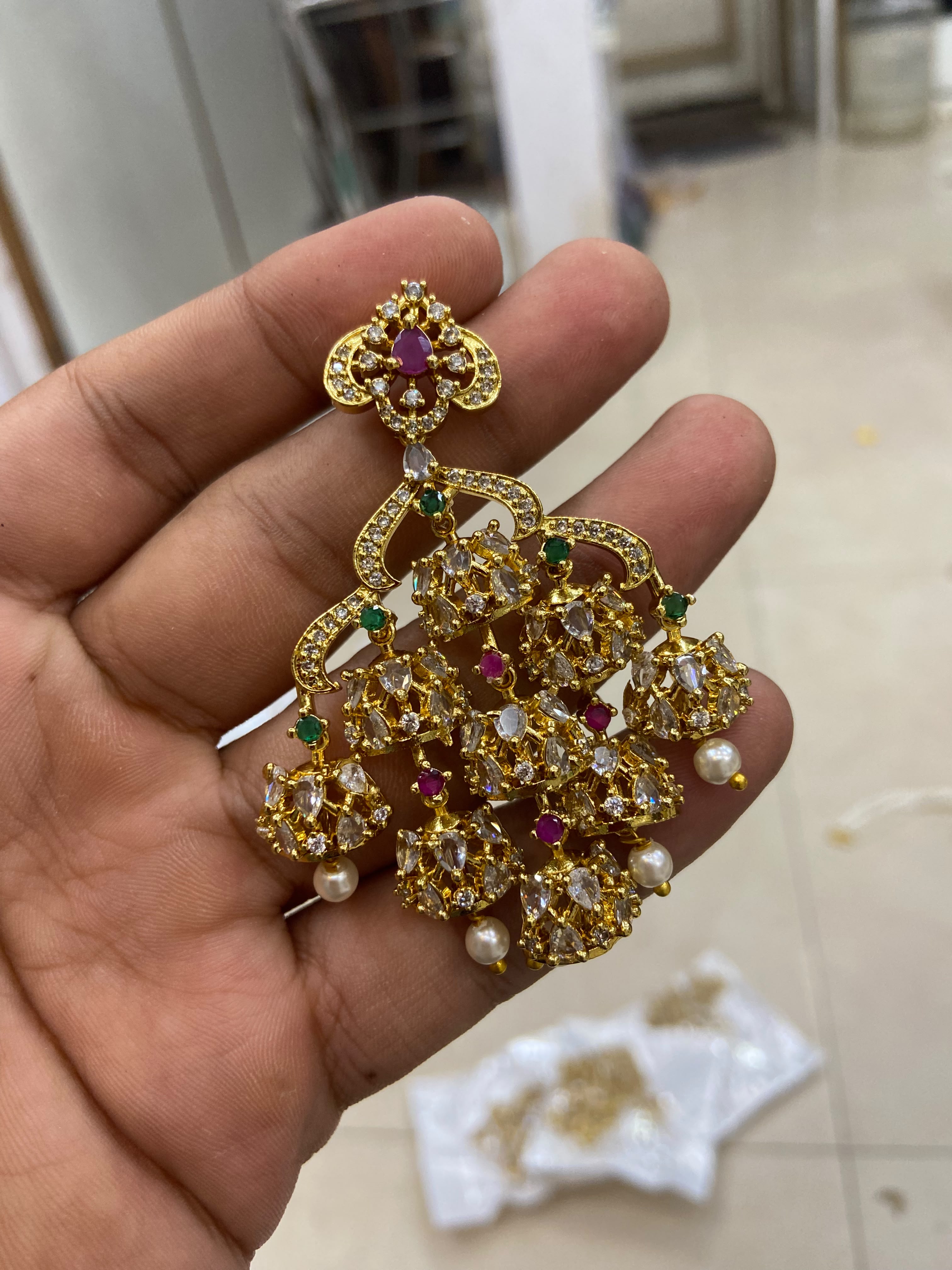 Sparkler earrings