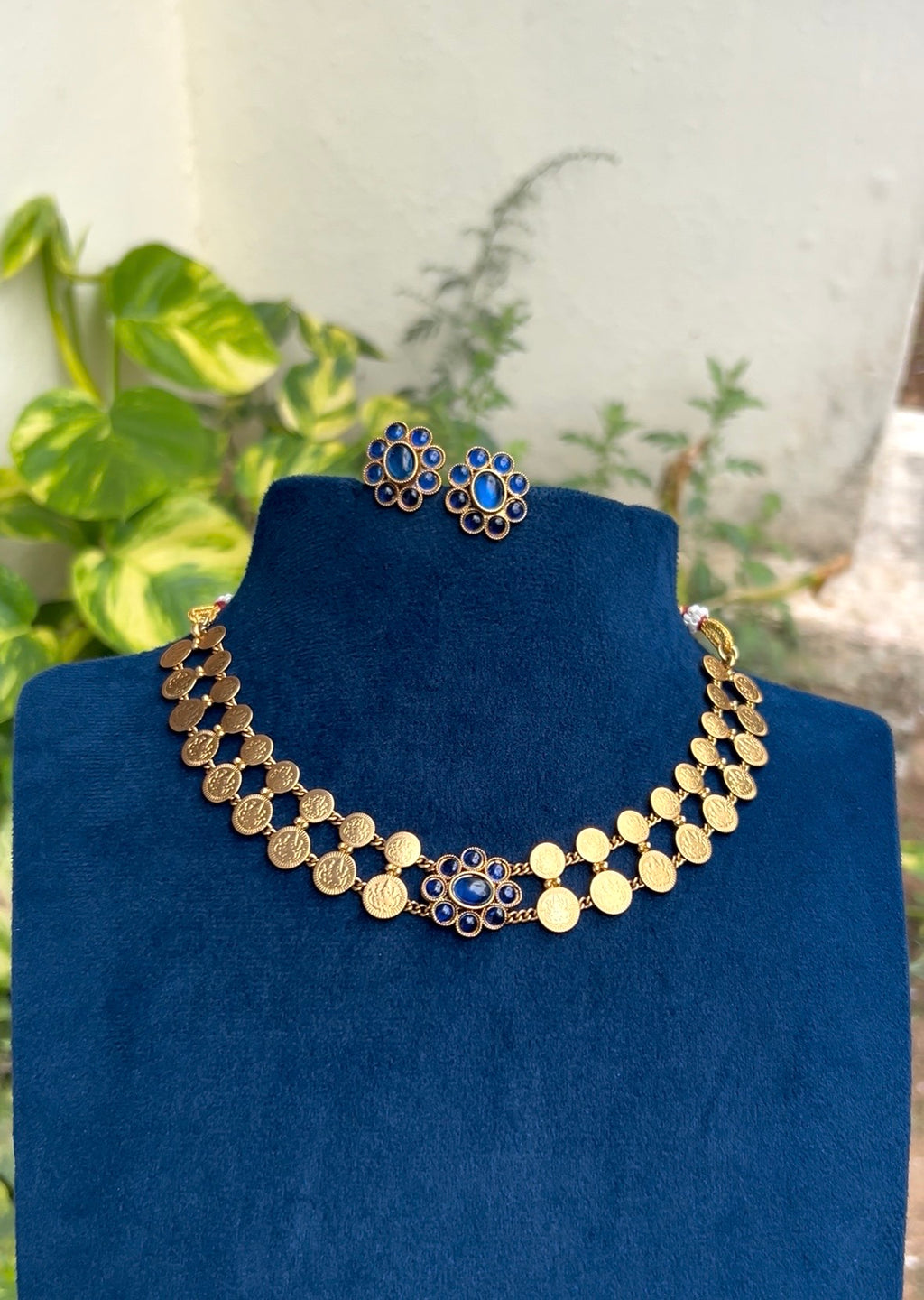 Floral Double layer coin