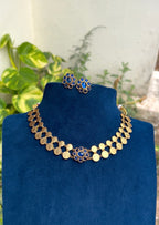 Floral Double layer coin