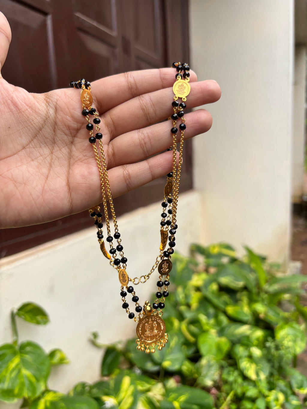 Gold plated pendant chain(8 pidi)