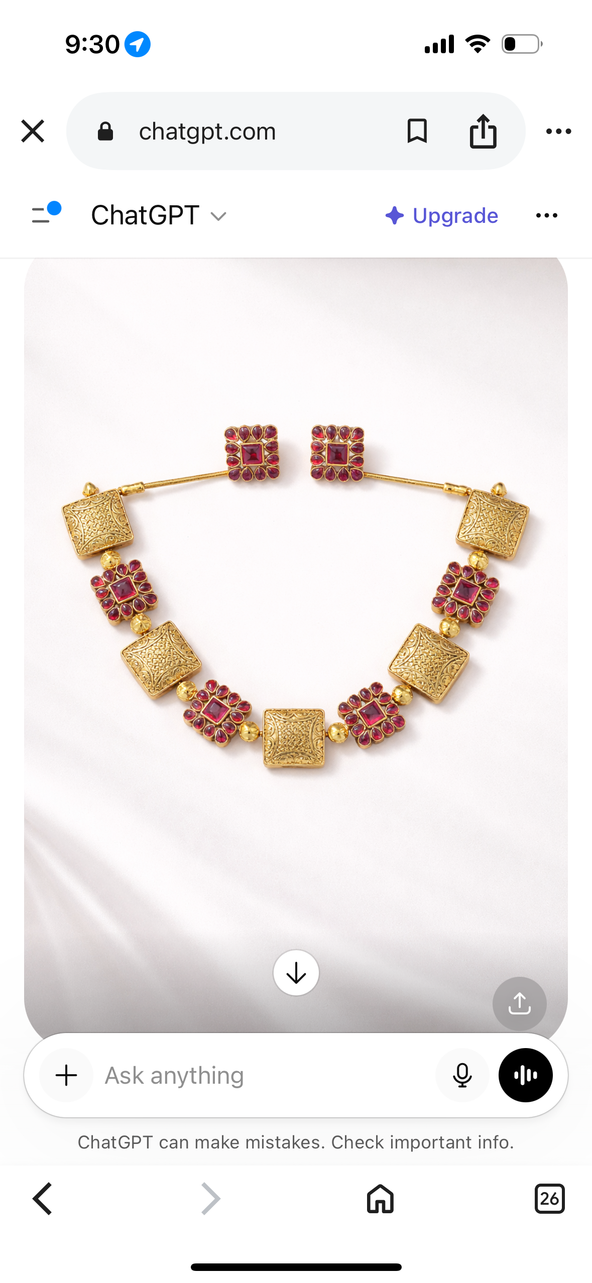 Floral square set