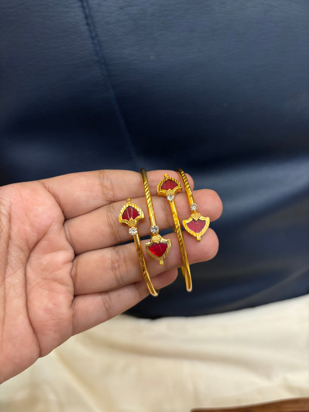 Palakka adjustable bangle