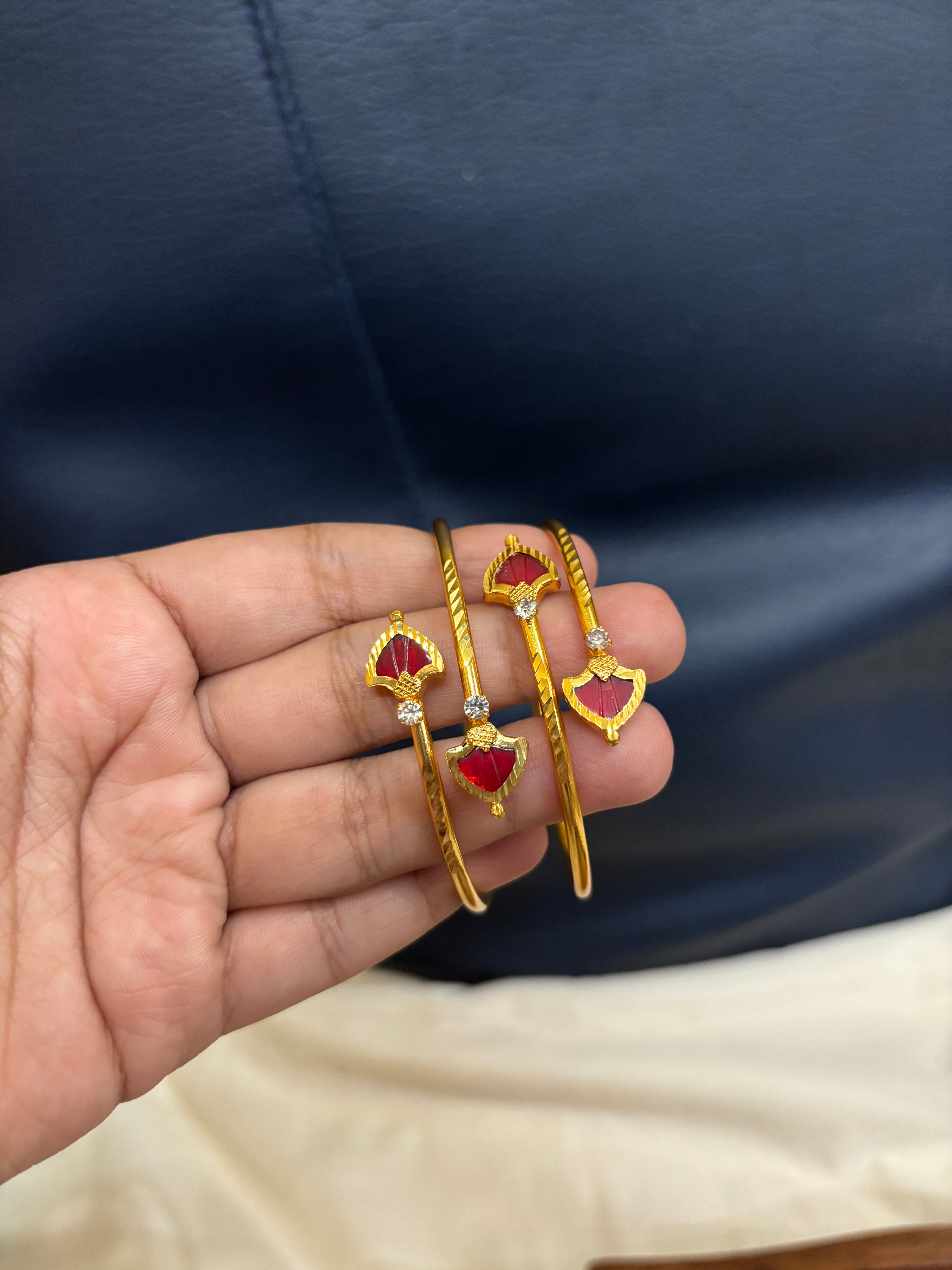 Palakka adjustable bangle
