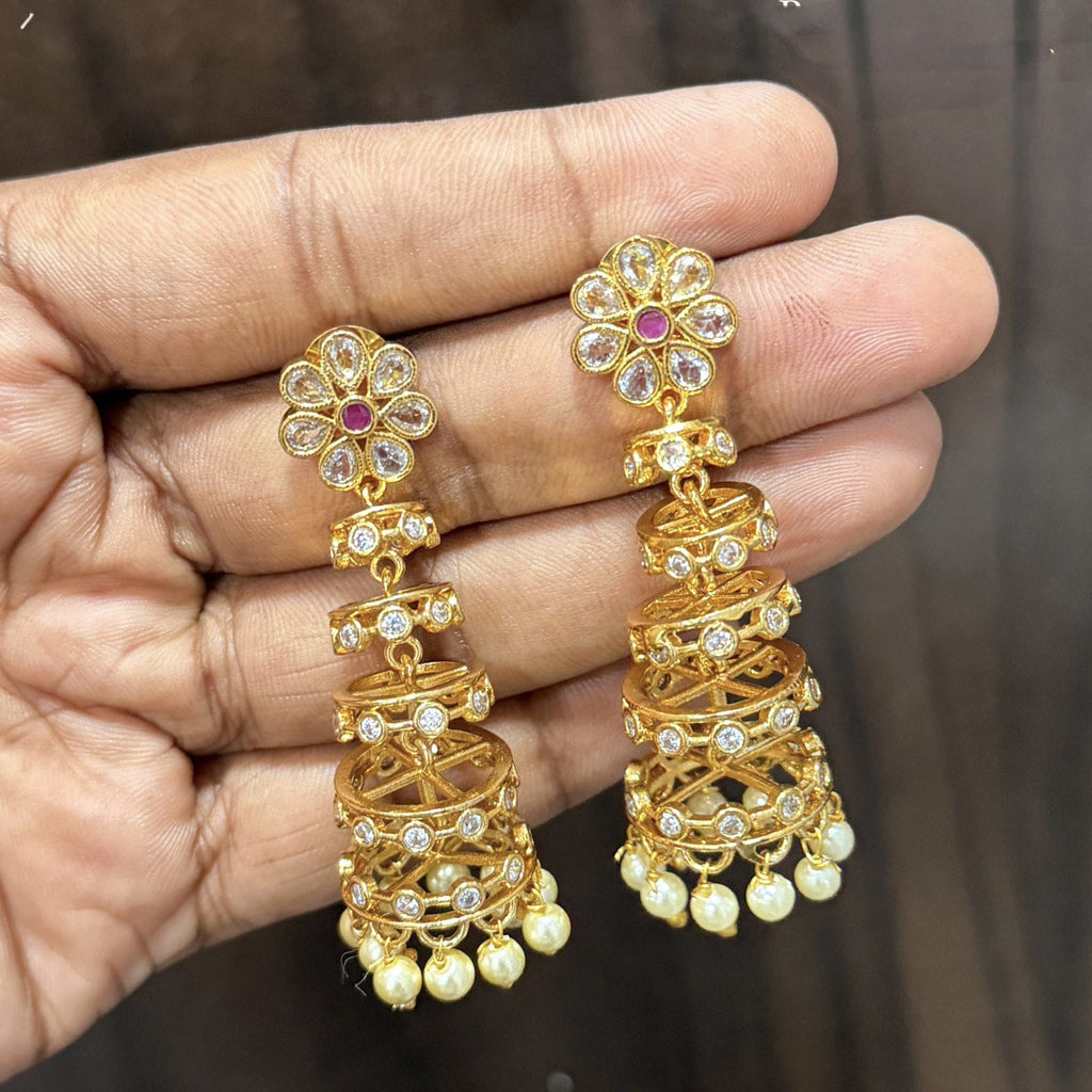 Spiral earrings