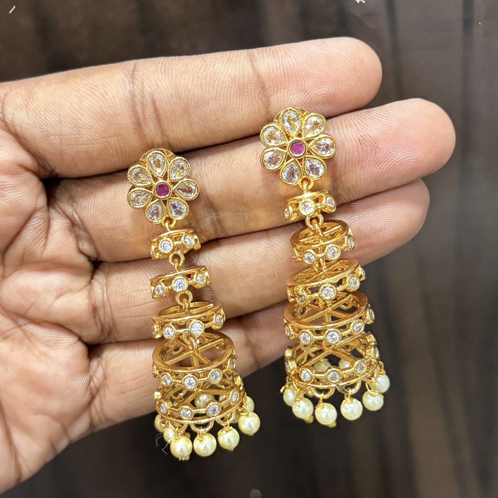 Spiral earrings