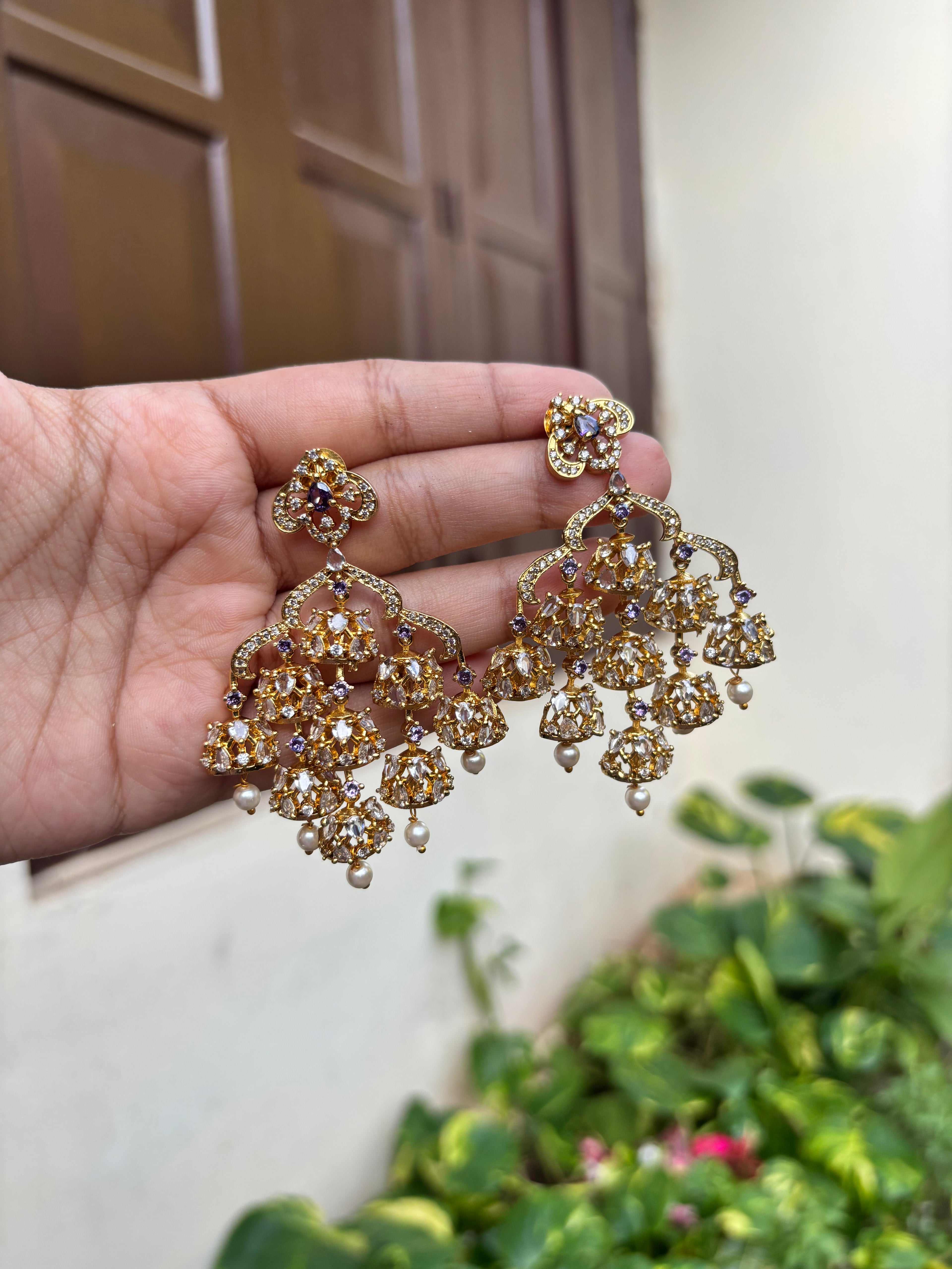 Sparkler earrings