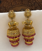 Cow and calf jhumka