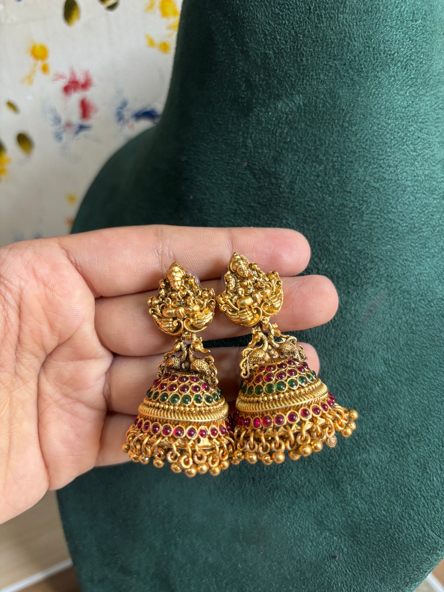 Lakshmi jhumkas