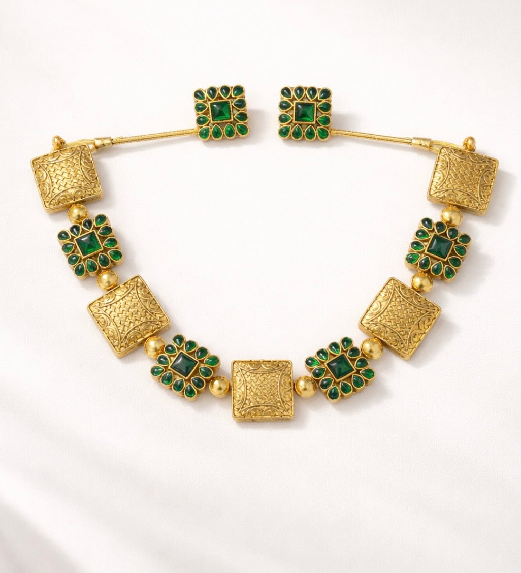 Floral square set