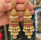 Elephant statement earrings