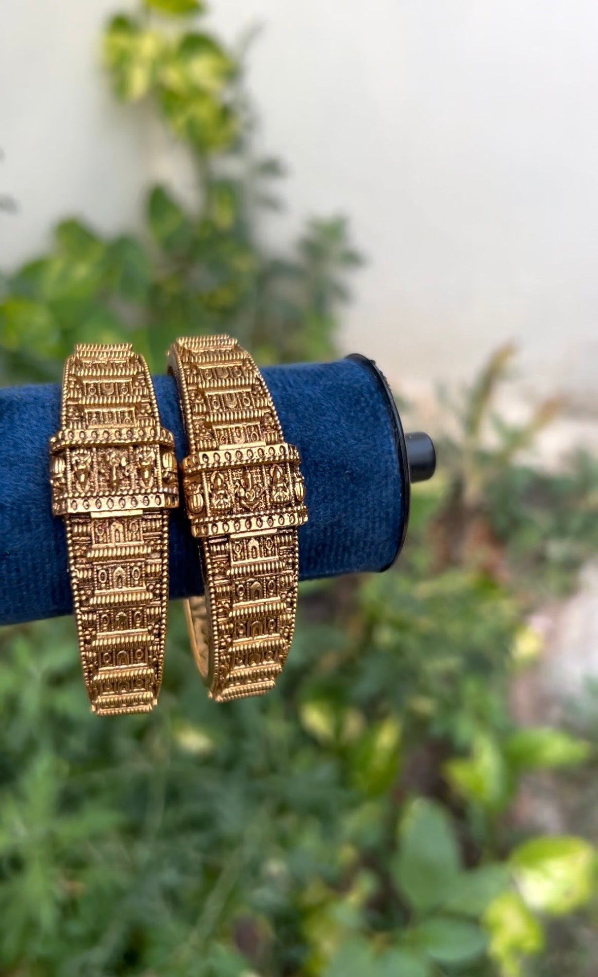 Embossed bangles
