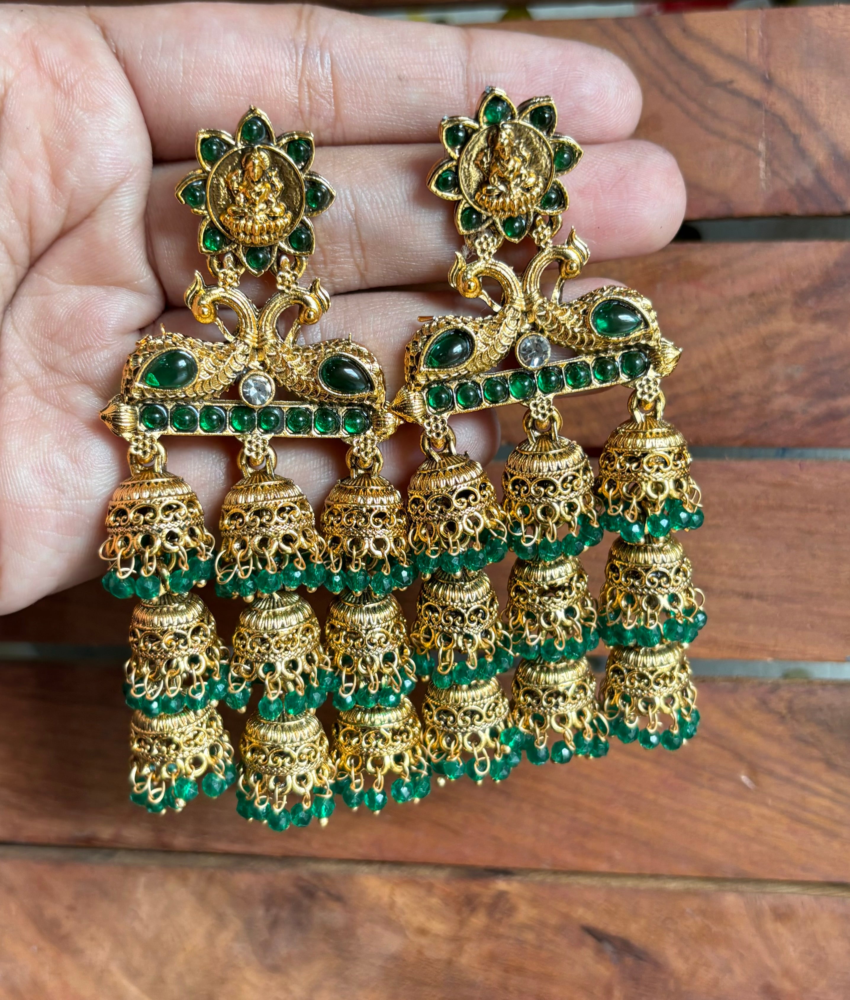 Layered earrings