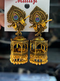 Krishna jhumkas