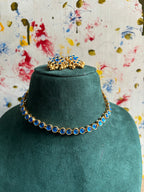Stone necklace-23