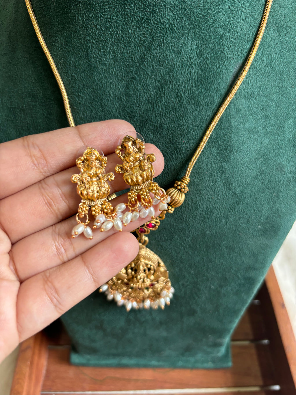 Lakshmi pendent set-3