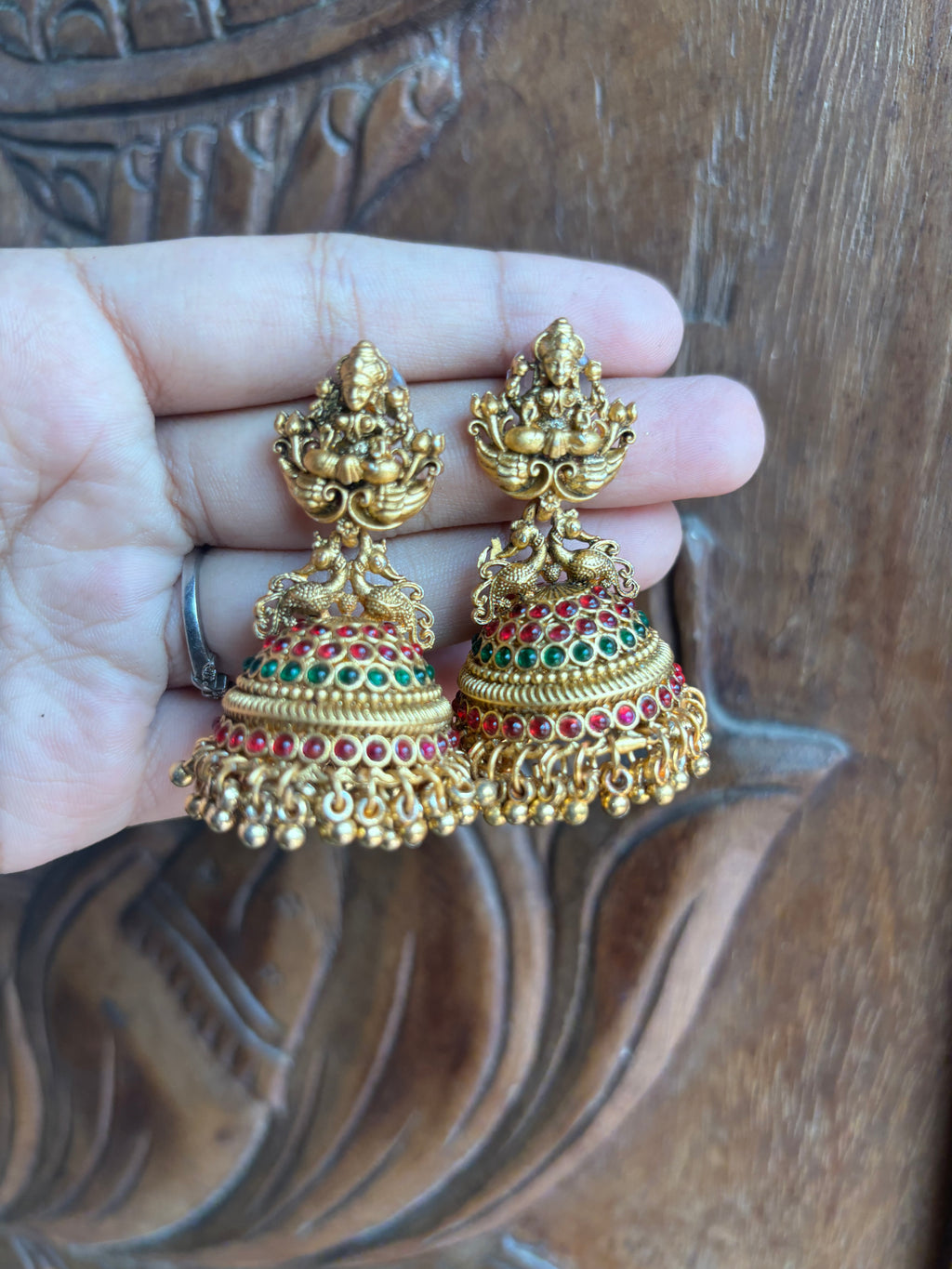 Lakshmi jhumkas