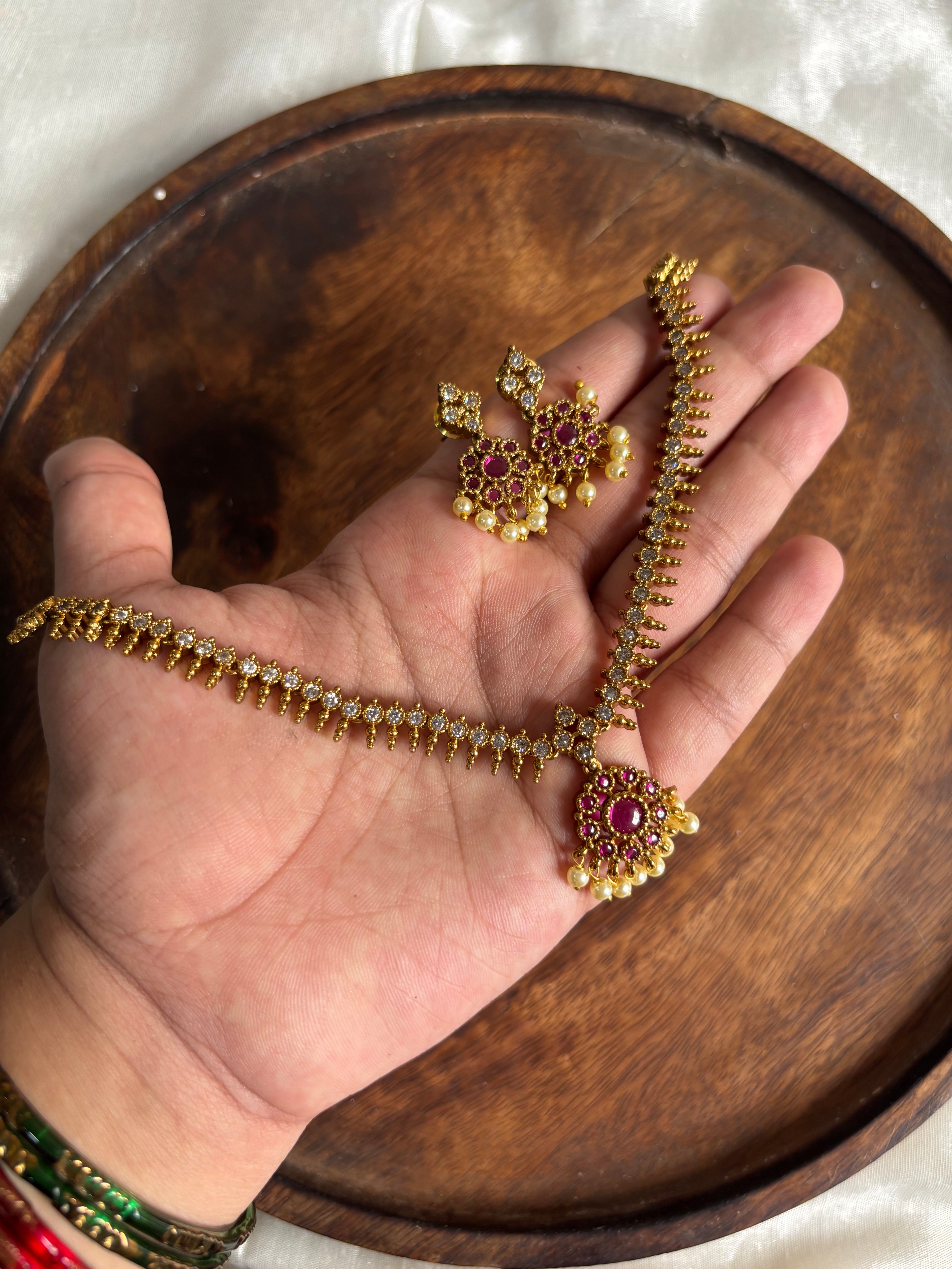 White stone adigai