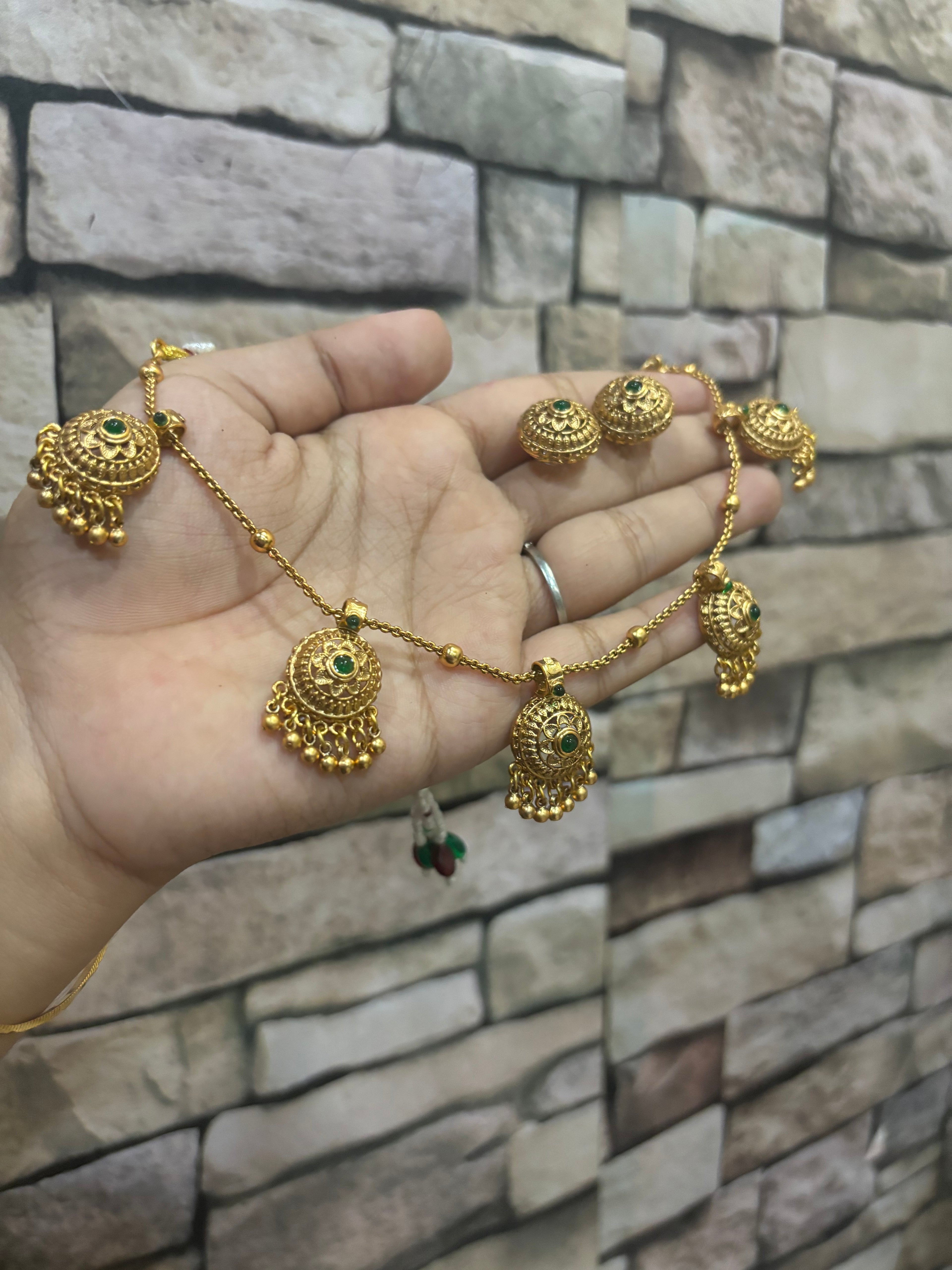Hanging necklace