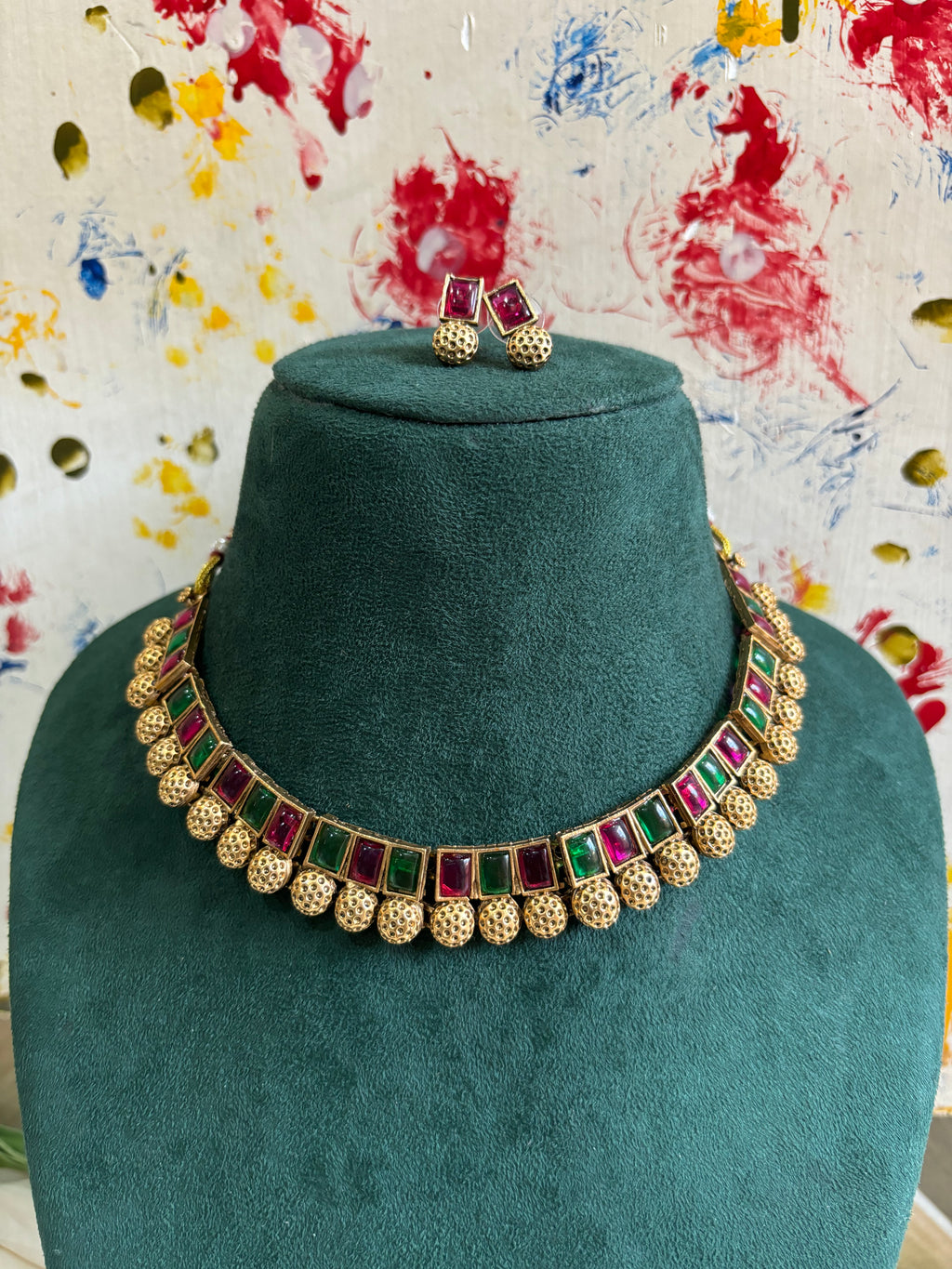 Square stone set