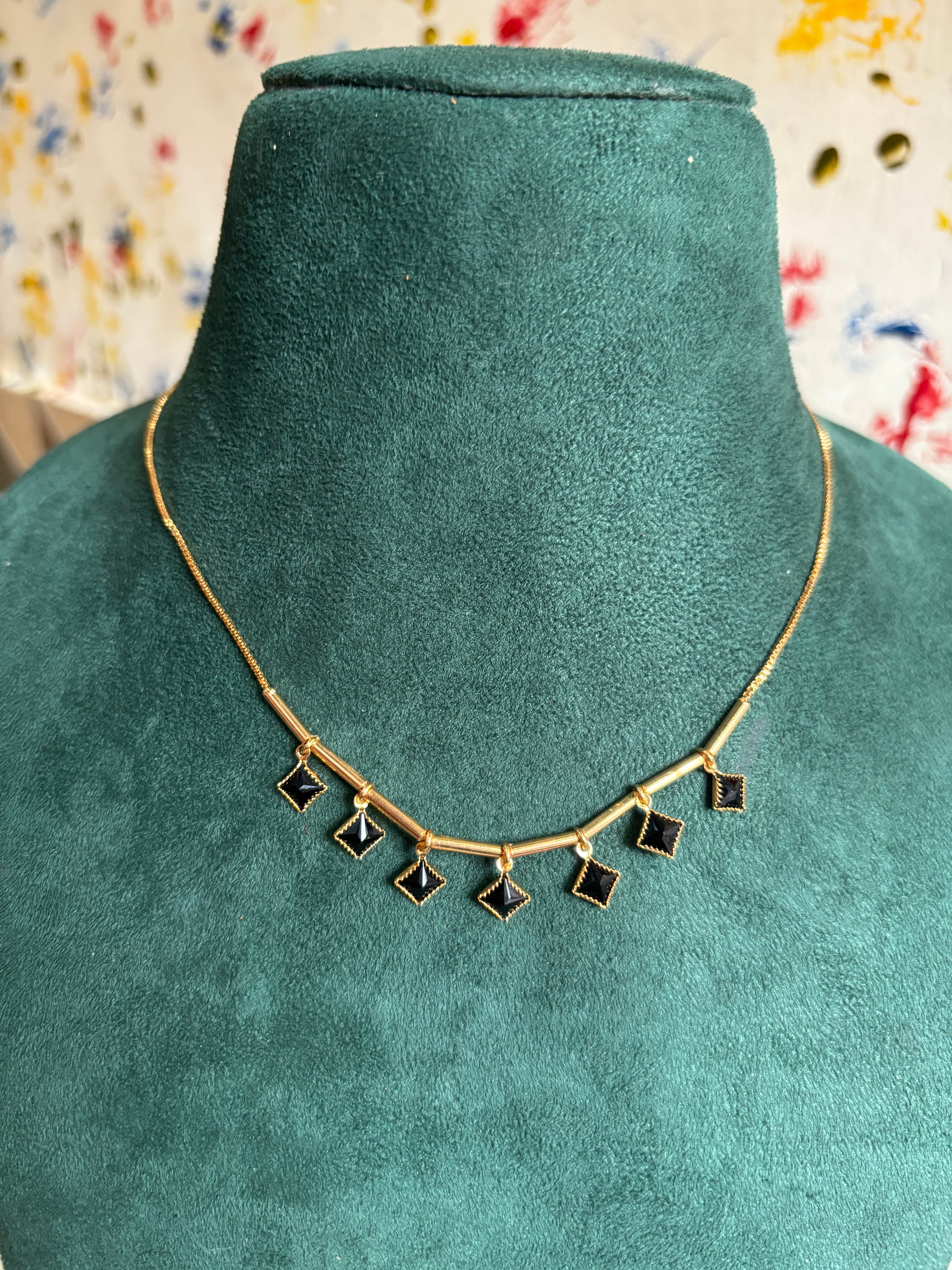 Gold plated chains