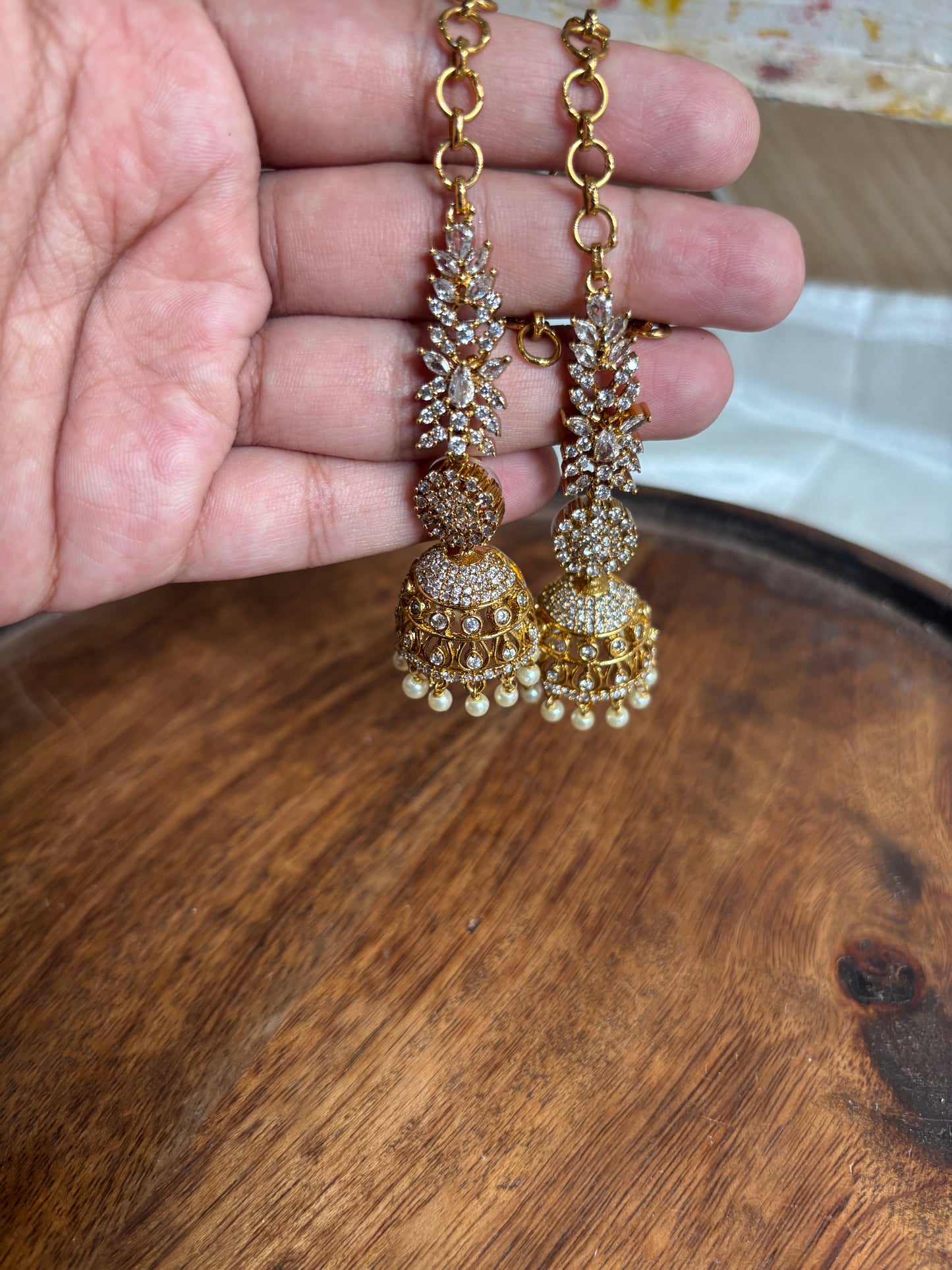 Jhumka with maatal