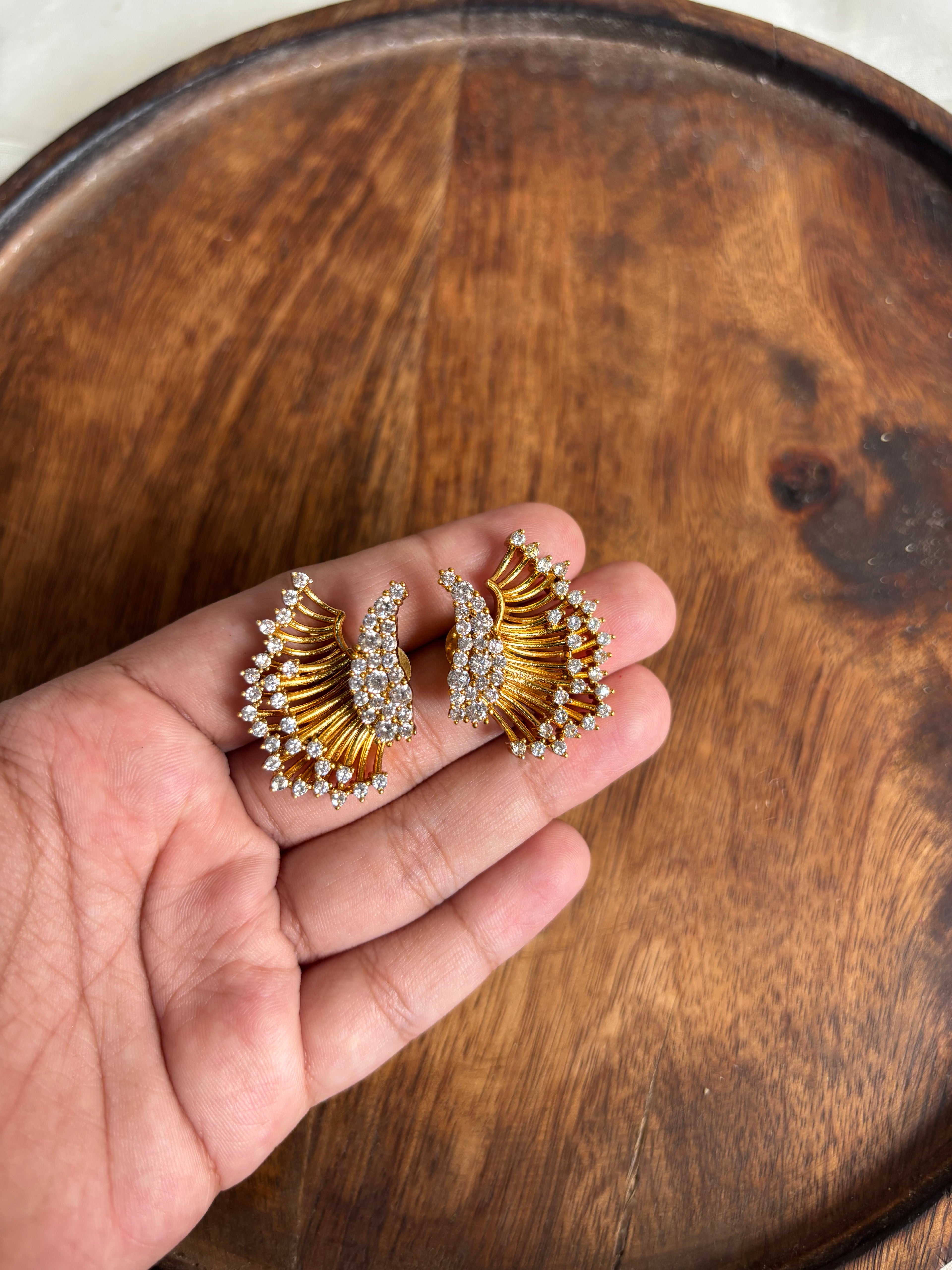 Seashell earrings