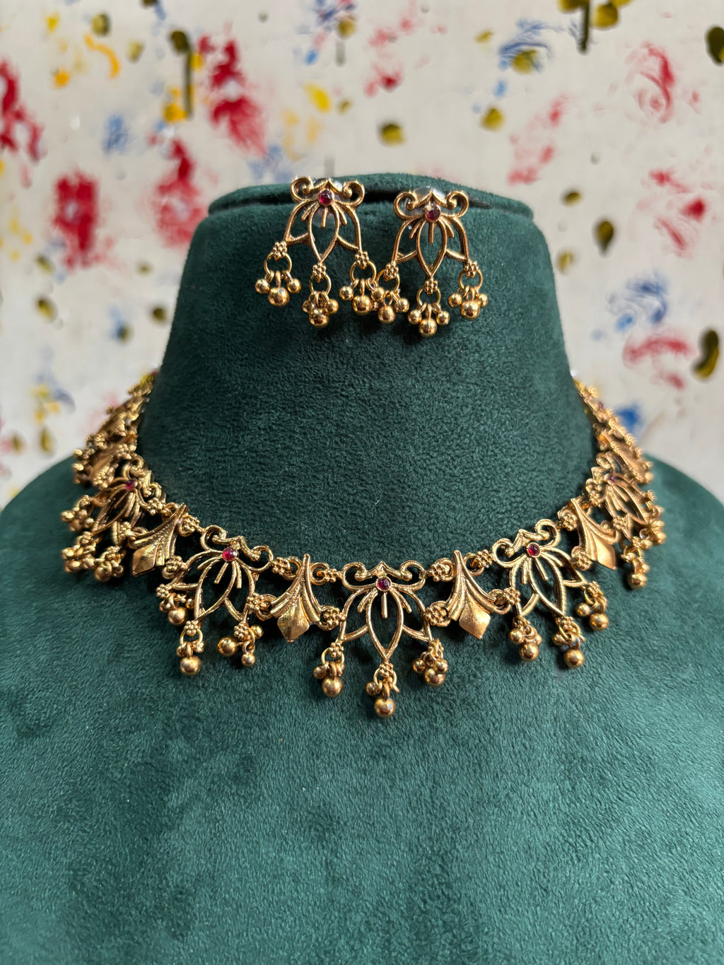 Floral necklace-BFS