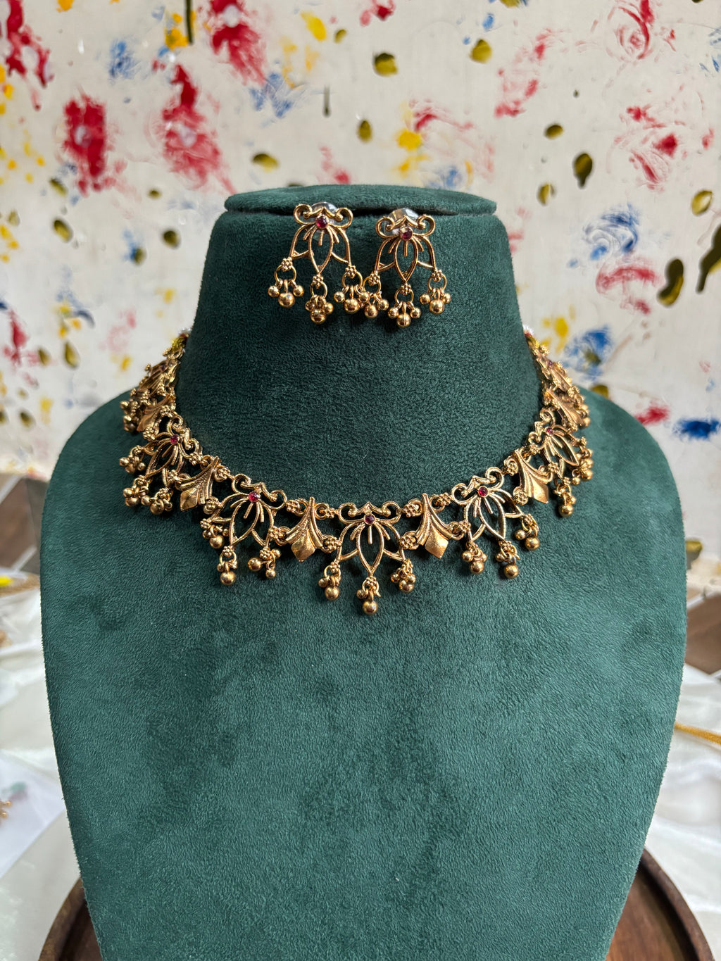 Floral necklace-BFS