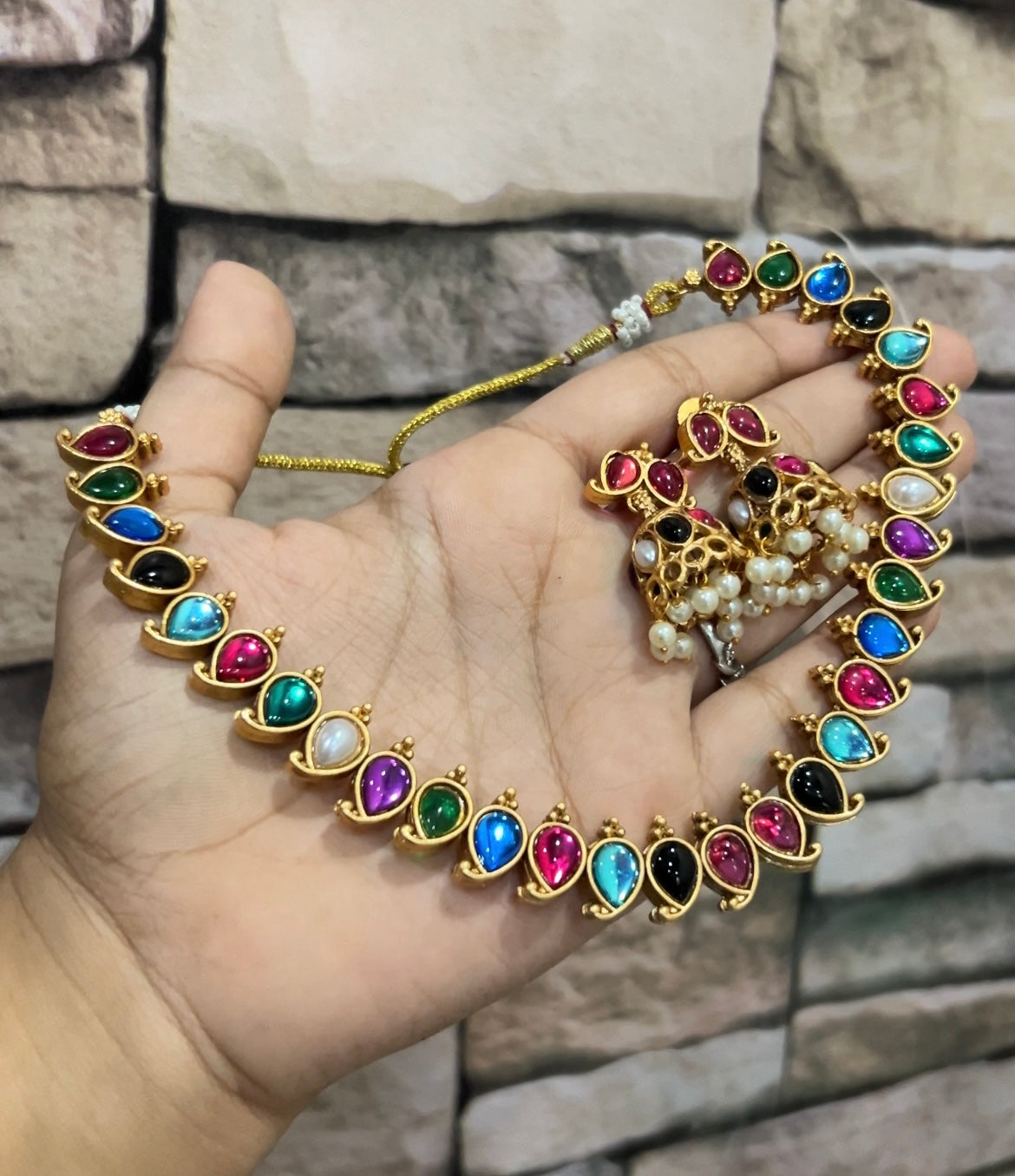 Mango necklace